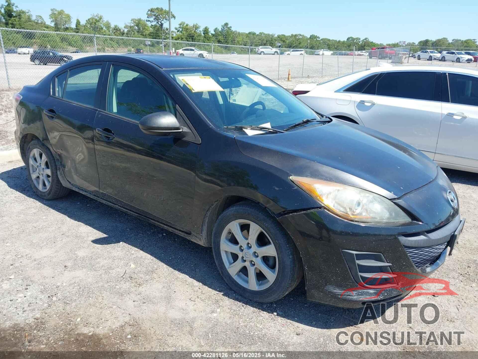 MAZDA MAZDA3 2011 - JM1BL1VG3B1398409