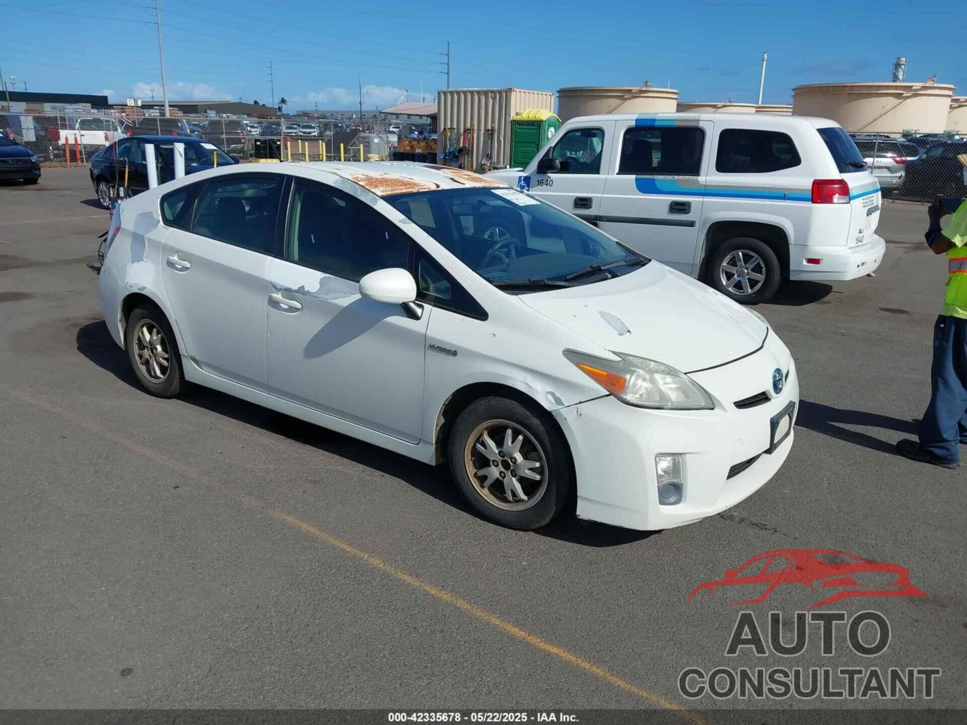 TOYOTA PRIUS 2010 - JTDKN3DU2A0120828