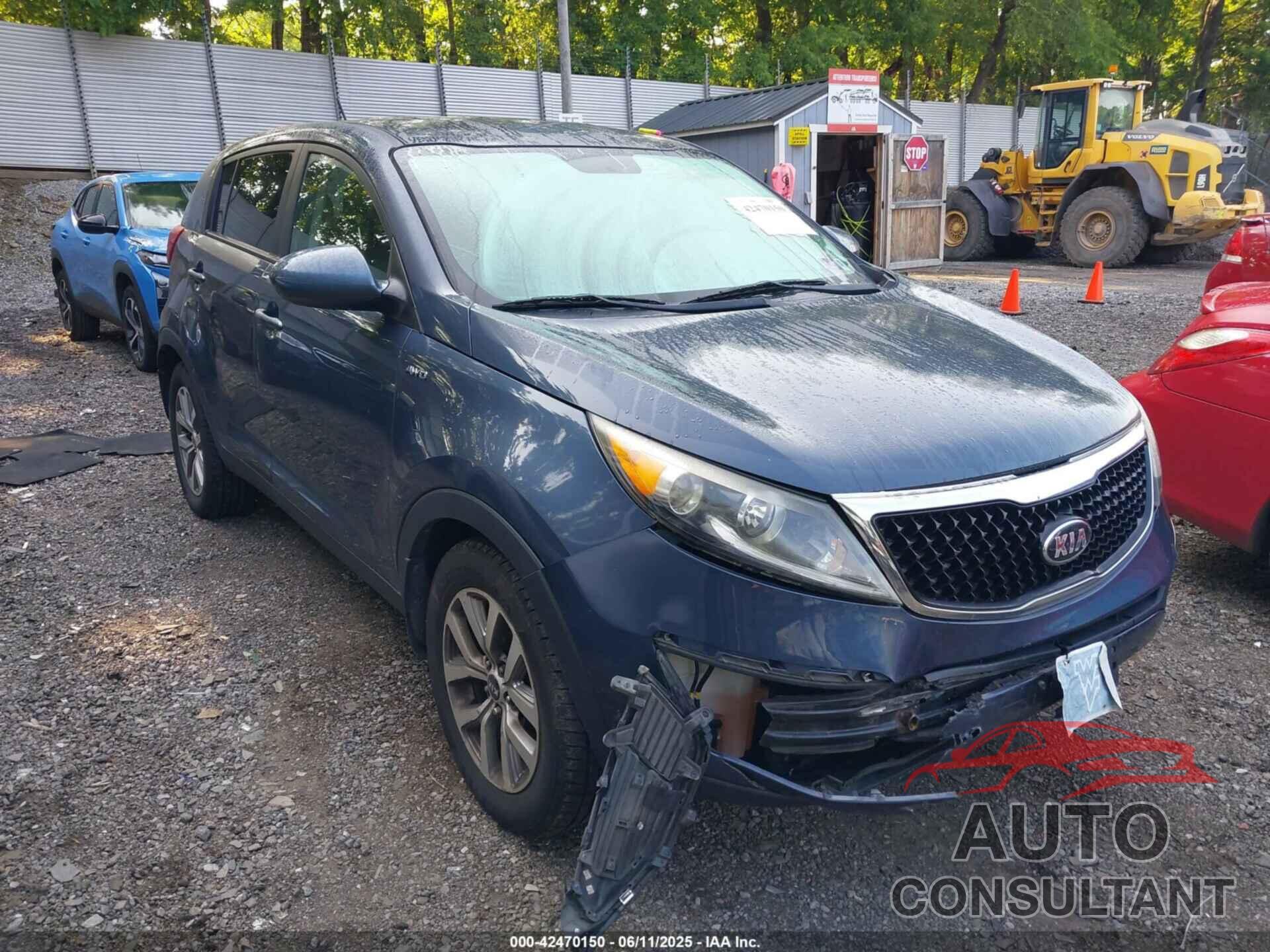 KIA SPORTAGE 2016 - KNDPBCAC7G7811671