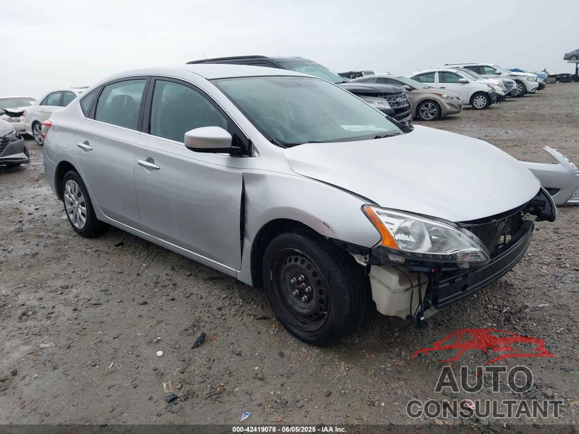 NISSAN SENTRA 2014 - 3N1AB7AP8EY252484