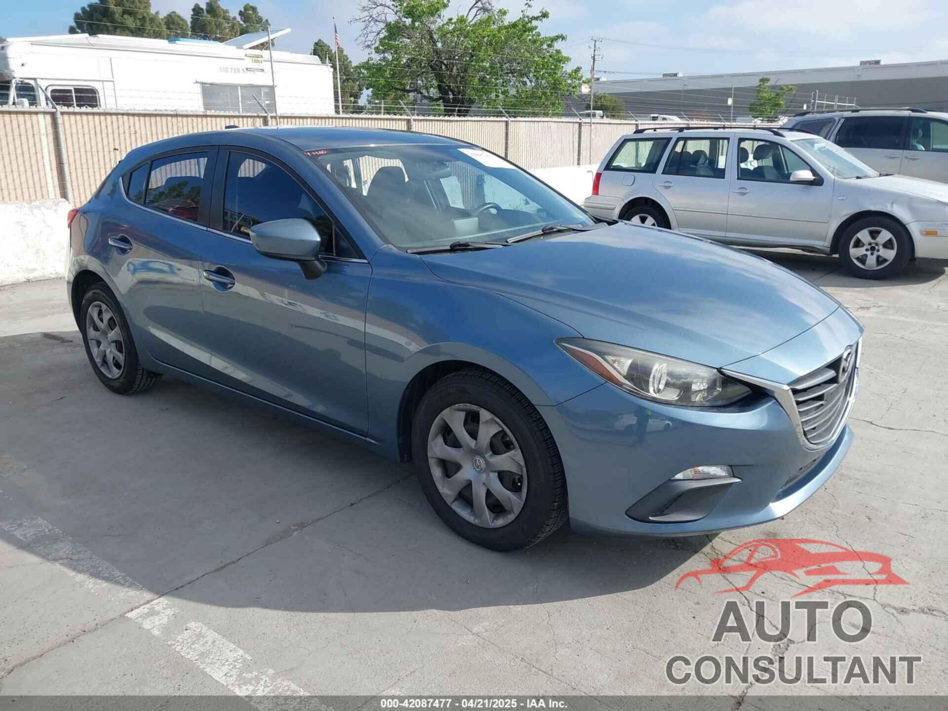 MAZDA MAZDA3 2014 - JM1BM1M72E1201071