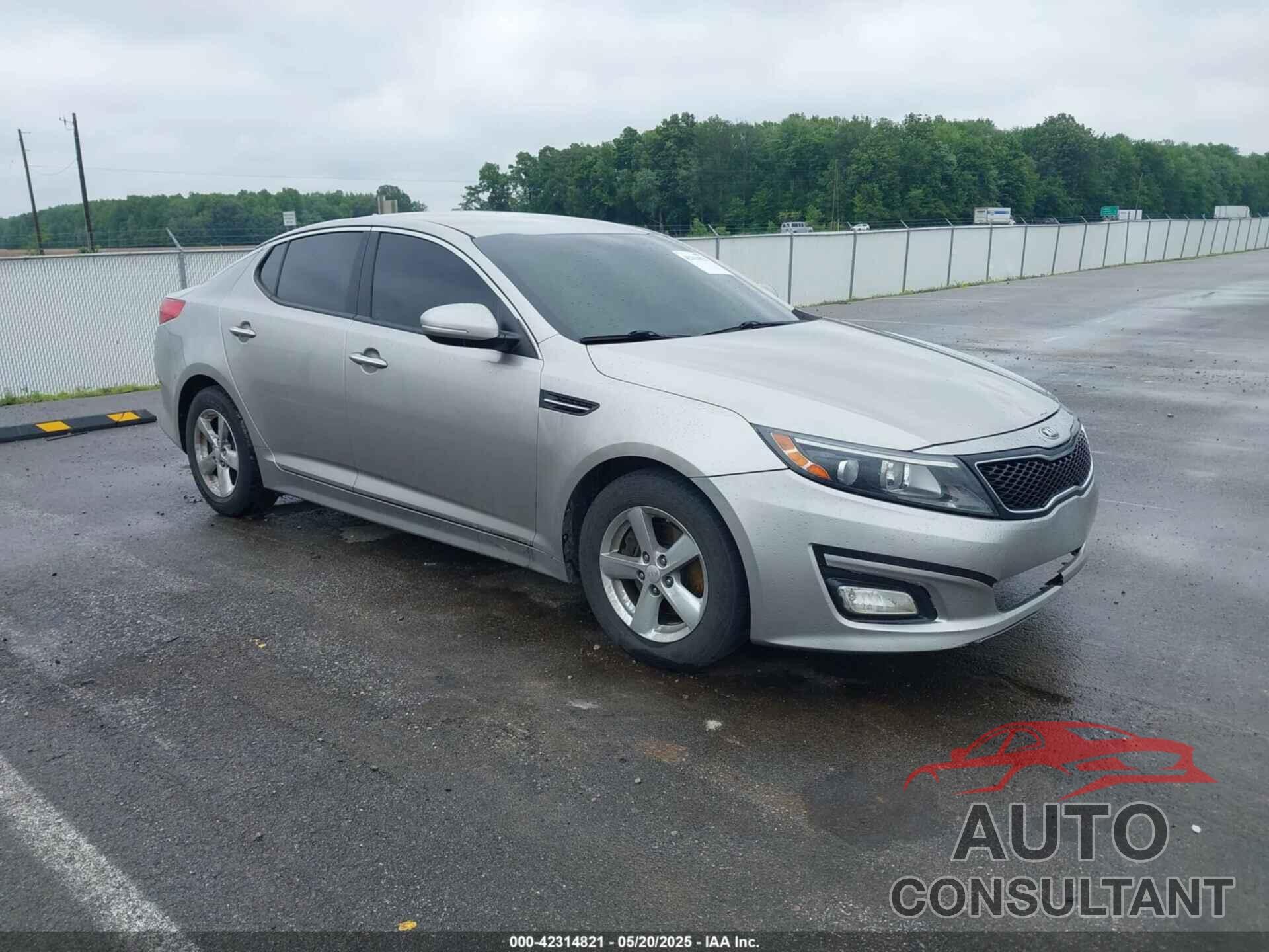 KIA OPTIMA 2015 - KNAGM4A78F5556491