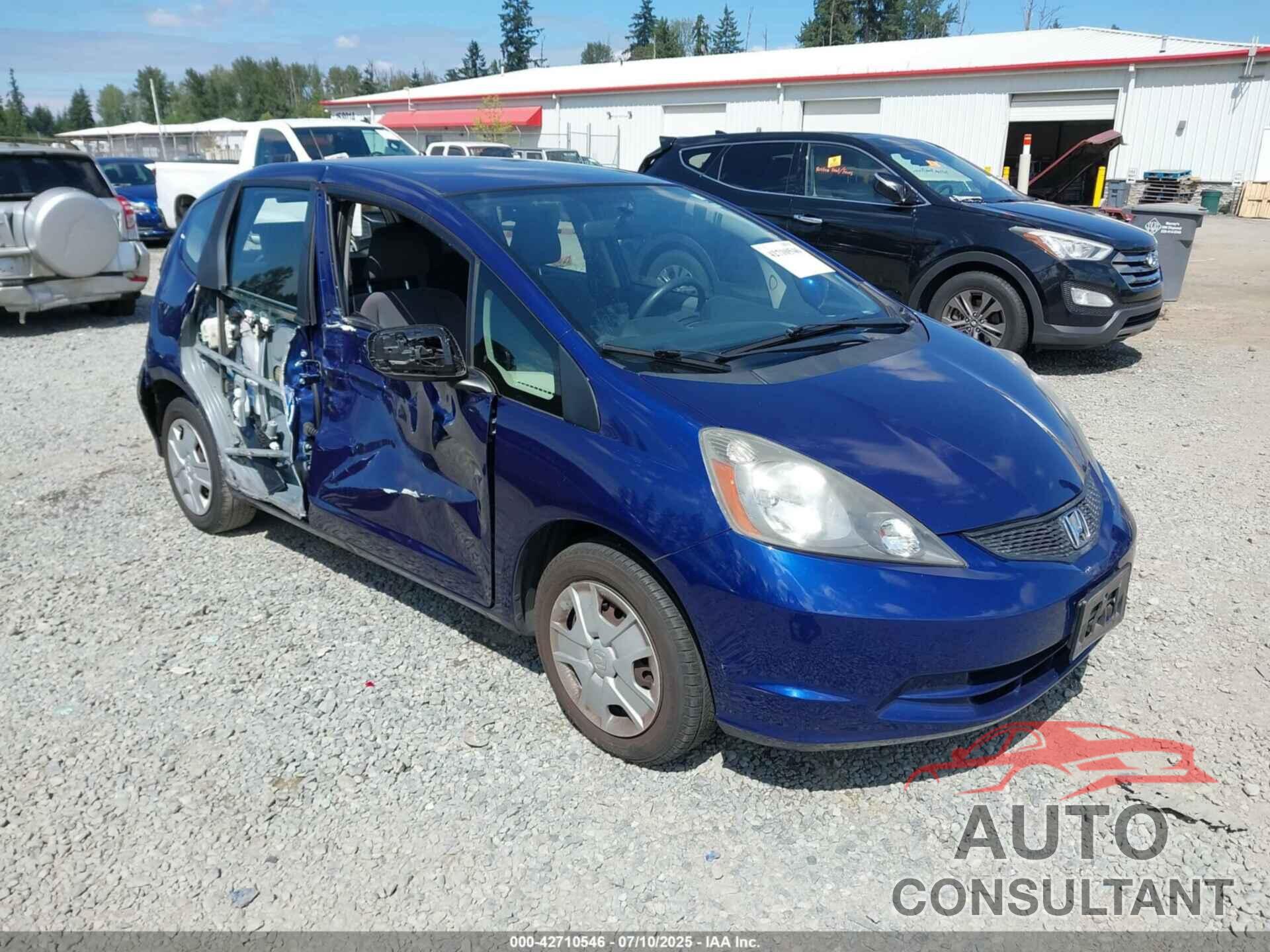 HONDA FIT 2013 - JHMGE8H34DC043773