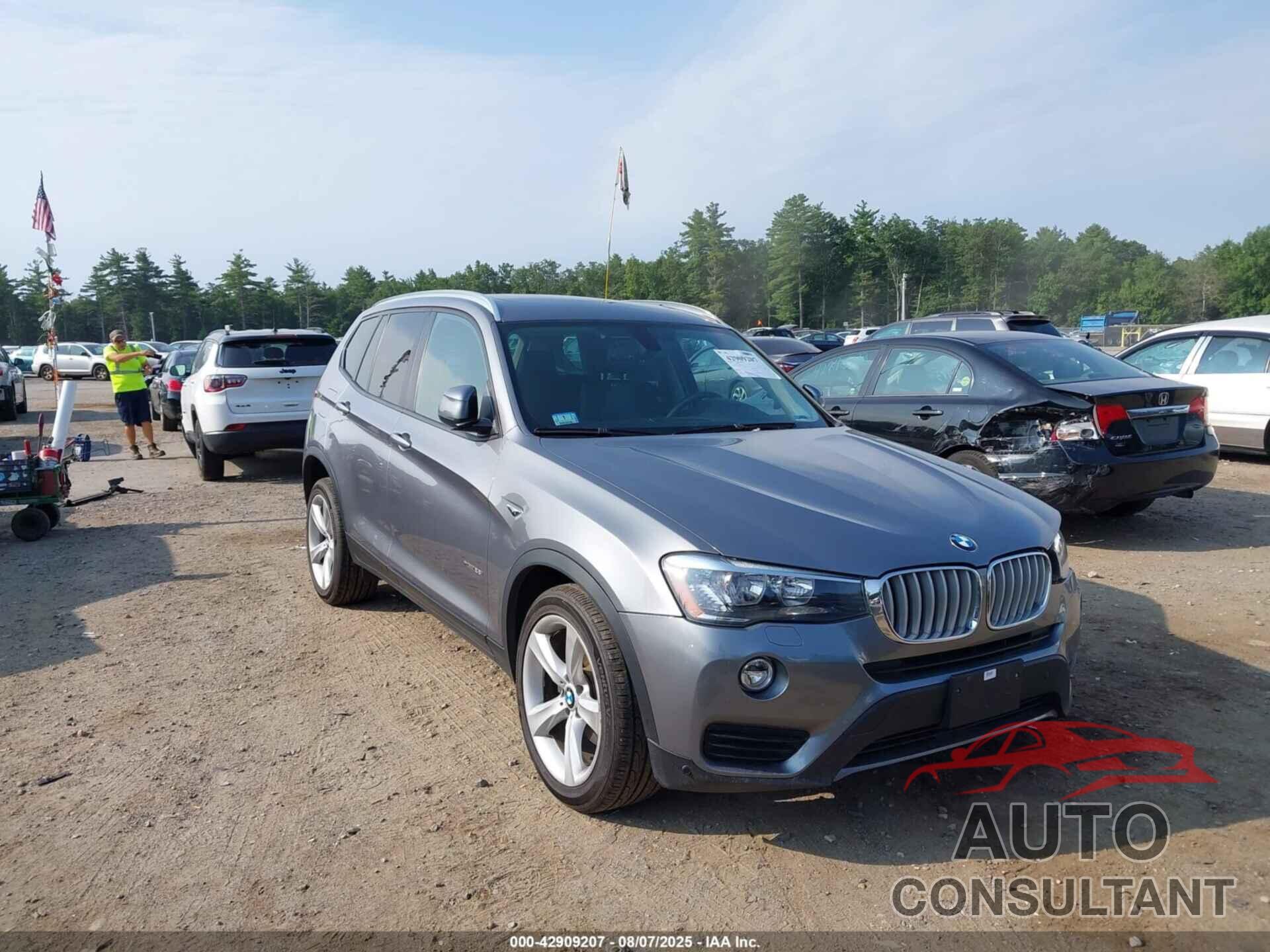 BMW X3 2017 - 5UXWX9C53H0T08792