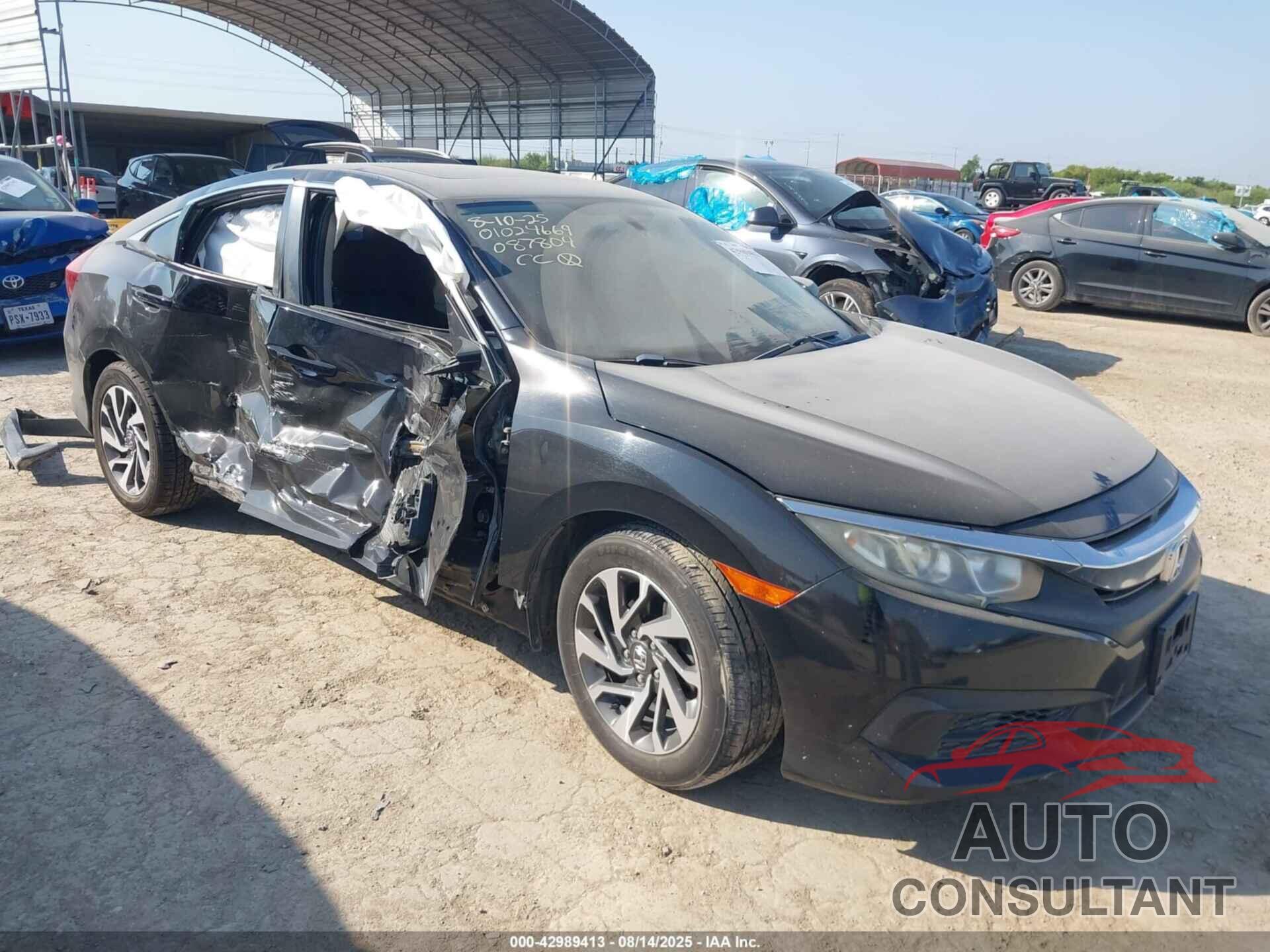 HONDA CIVIC 2016 - 19XFC2F77GE087804