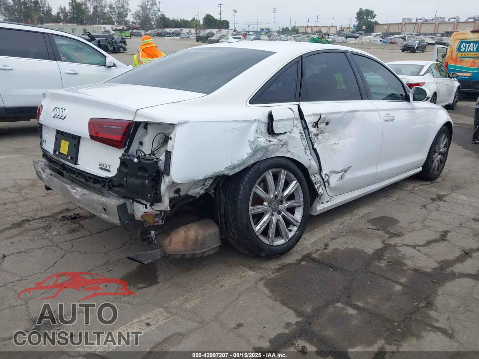 AUDI A6 2016 - WAUGFAFC2GN063602