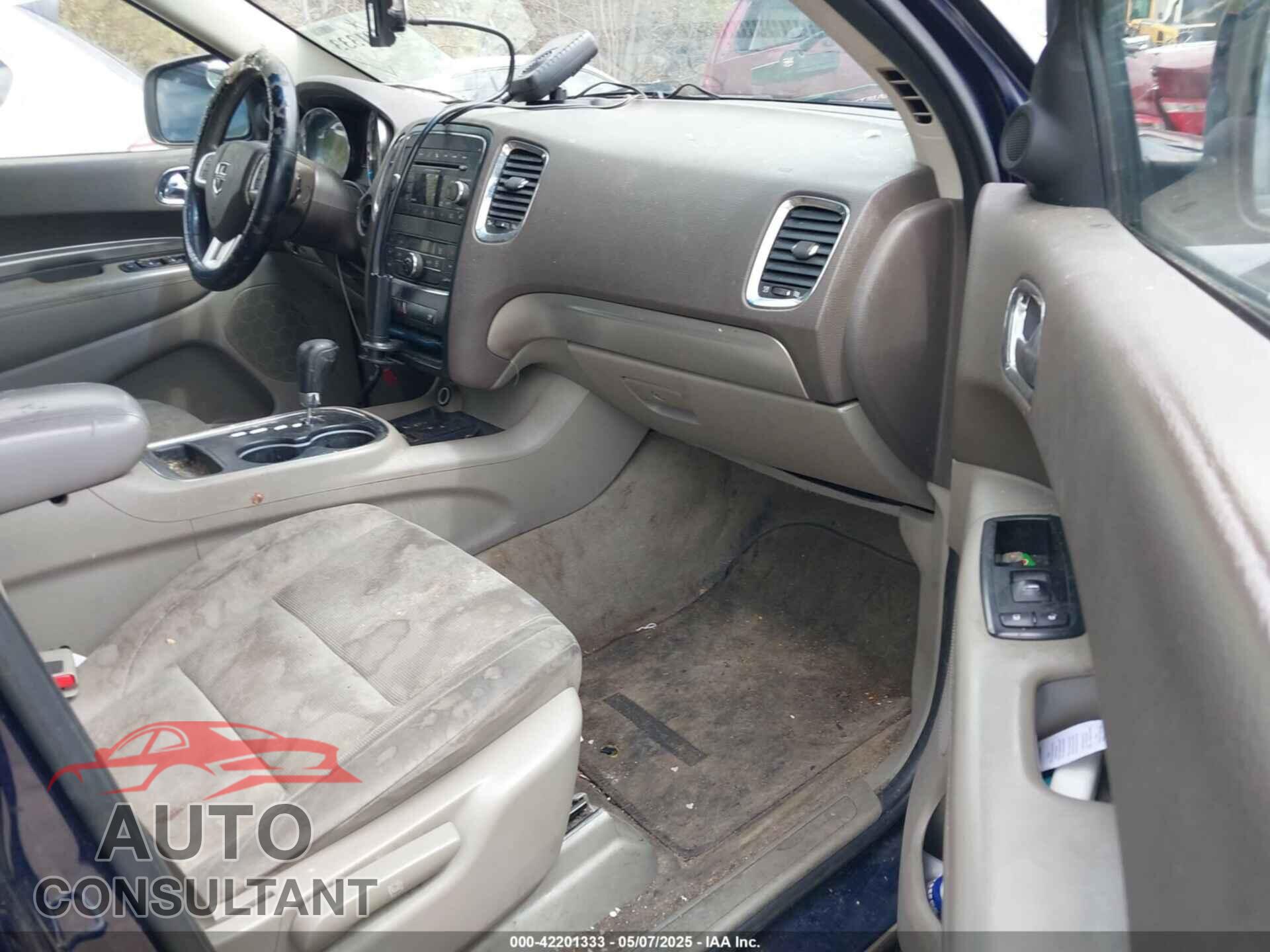 DODGE DURANGO 2012 - 1C4RDJAG7CC213138