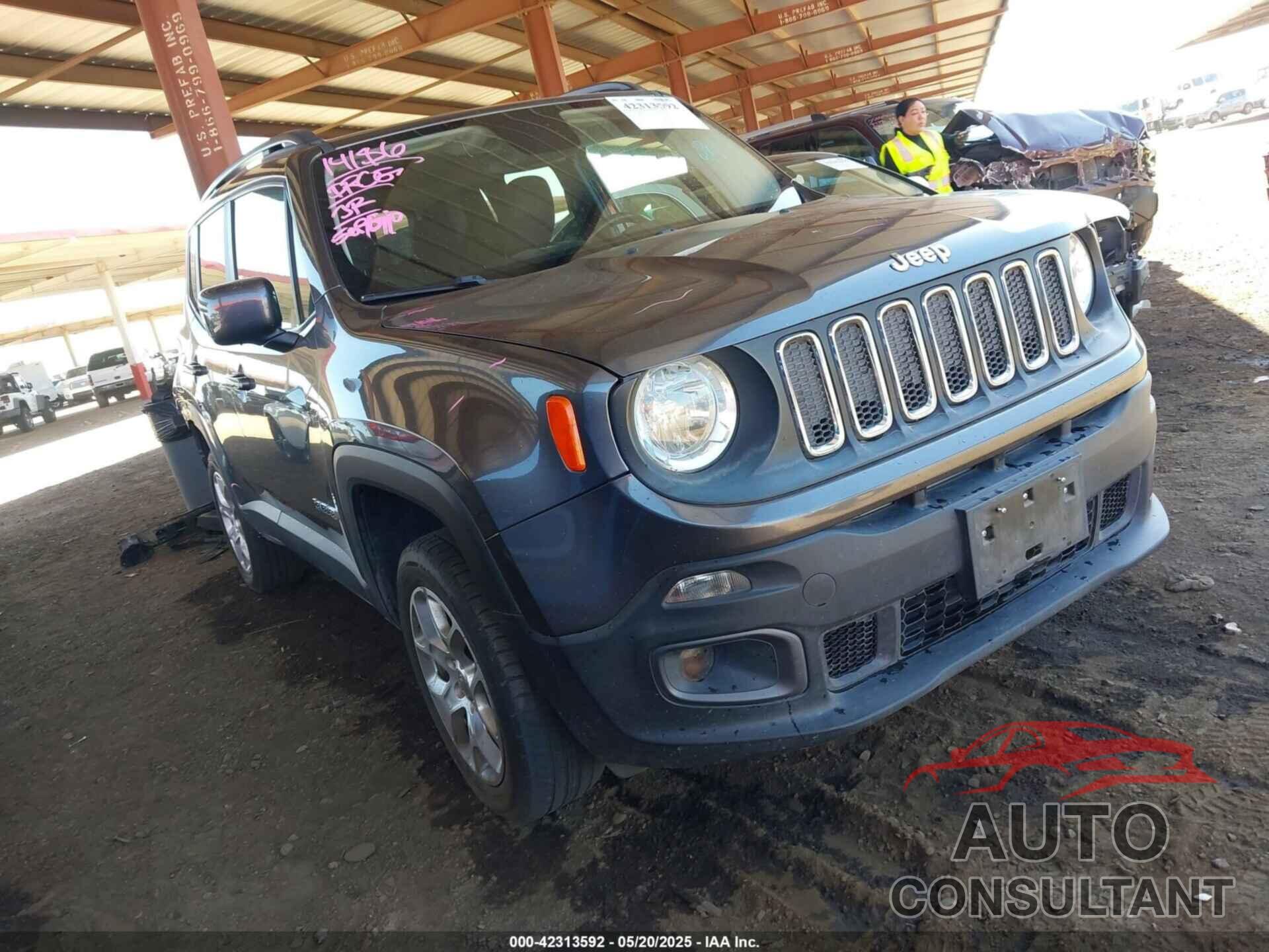 JEEP RENEGADE 2017 - ZACCJBBB9HPE88147