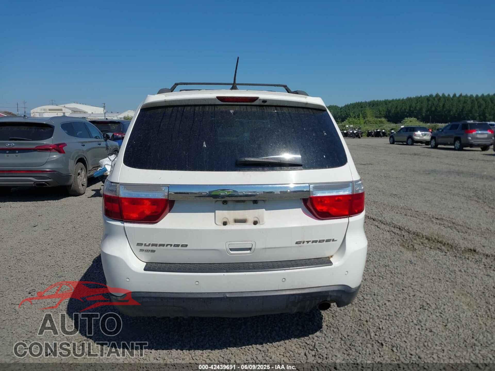 DODGE DURANGO 2012 - 1C4RDJEG4CC131247
