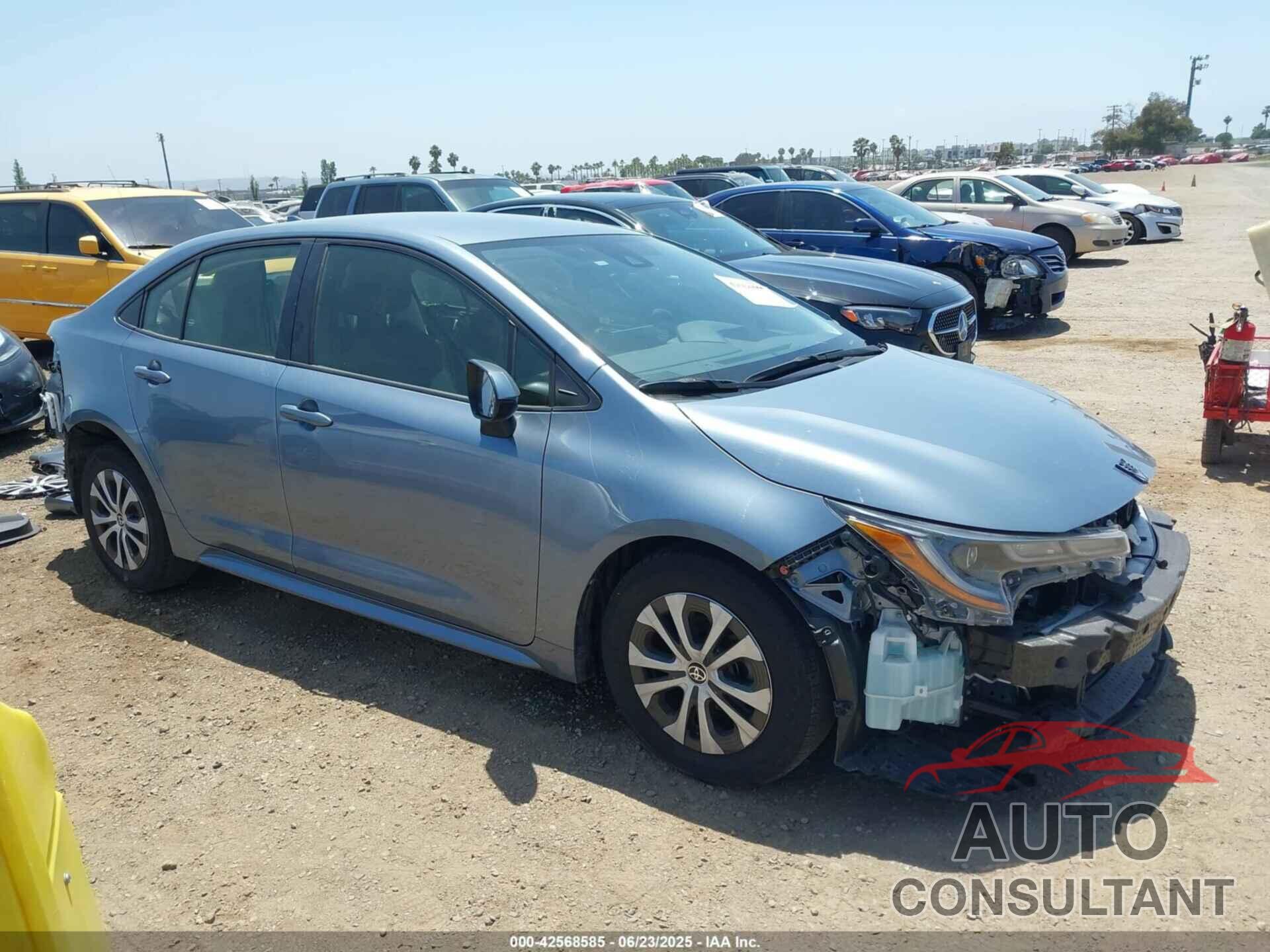 TOYOTA COROLLA 2022 - JTDEAMDE6NJ047129