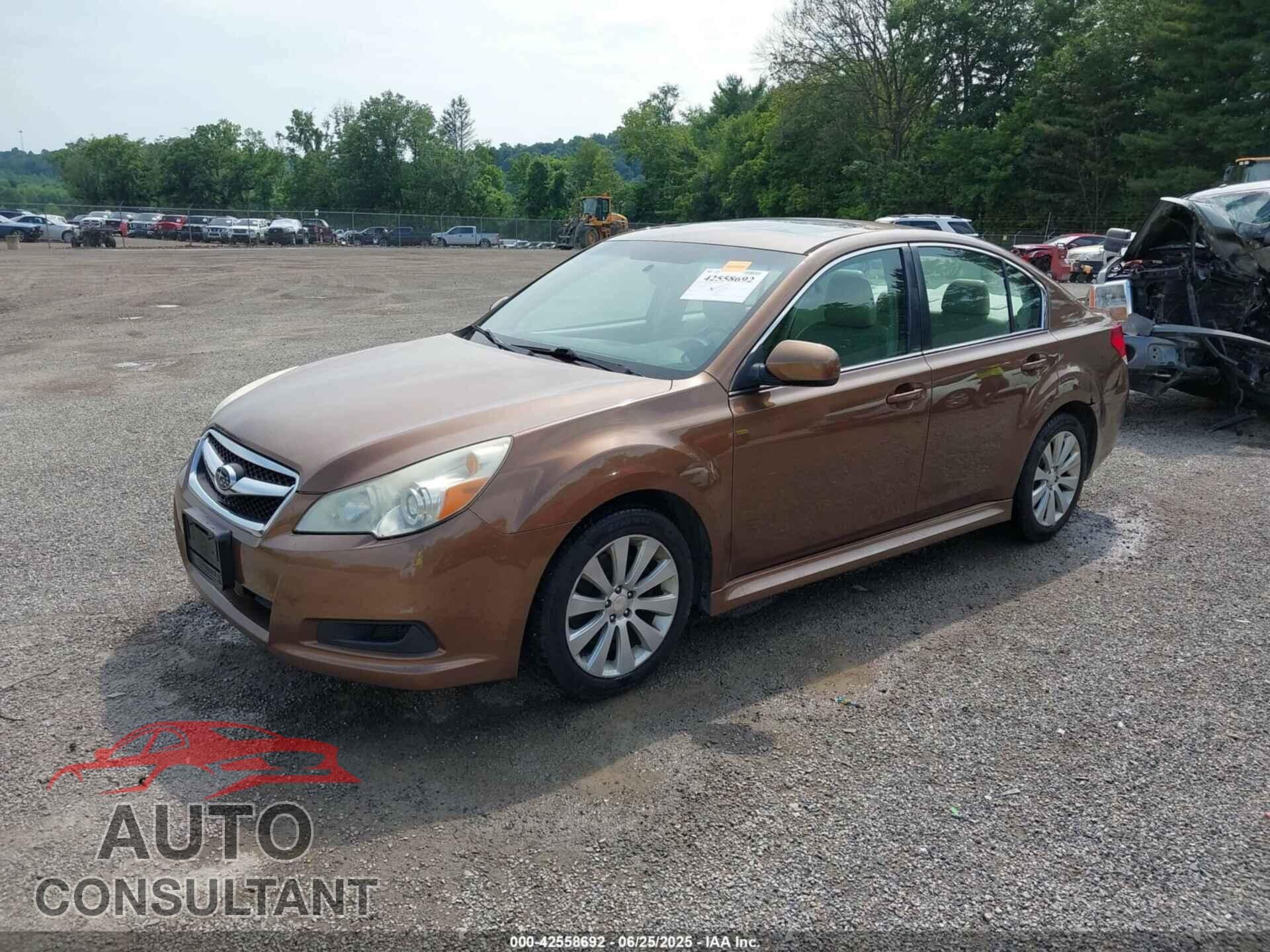 SUBARU LEGACY 2011 - 4S3BMDL60B2210531
