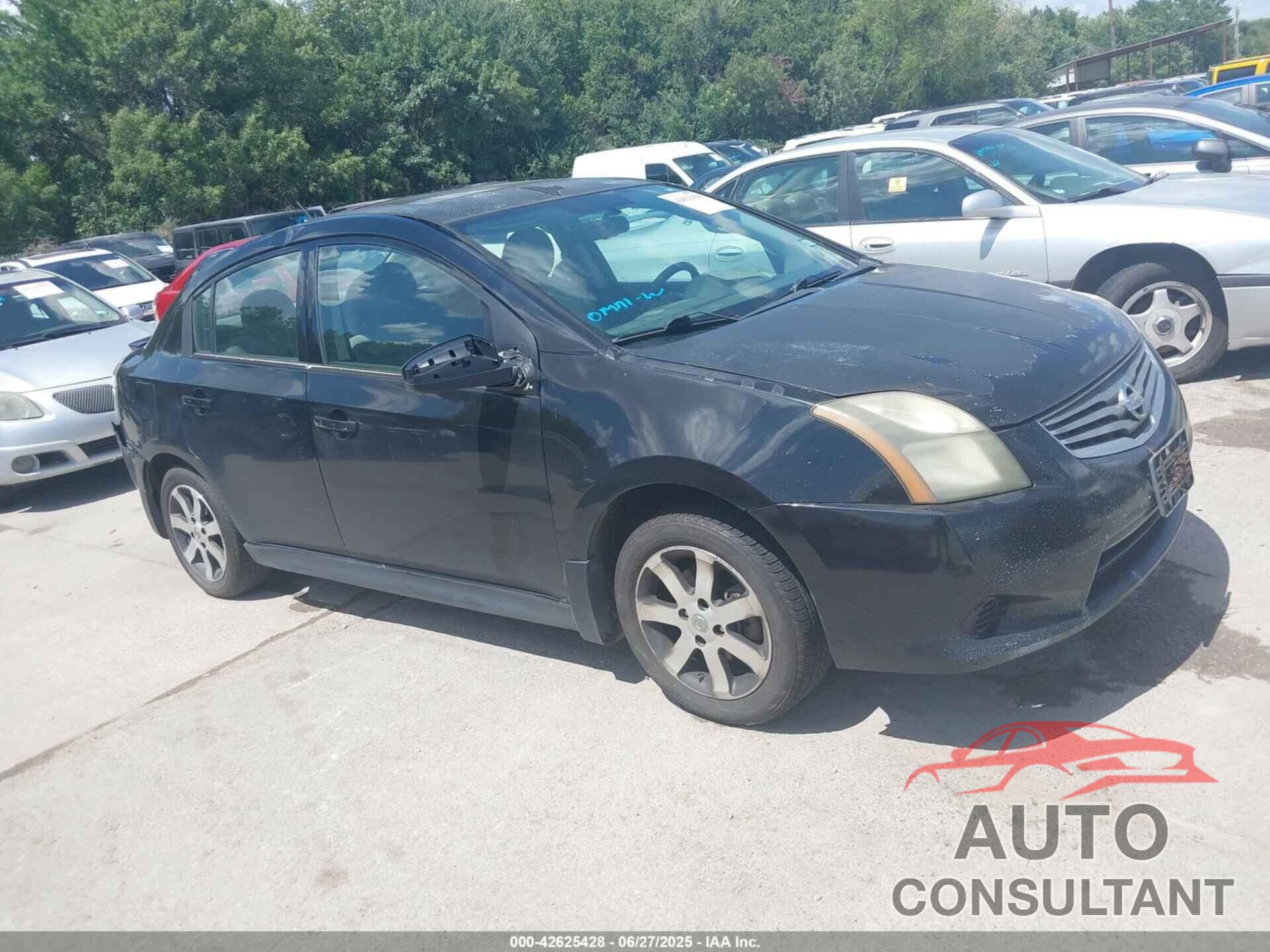 NISSAN SENTRA 2012 - 3N1AB6AP9CL708805