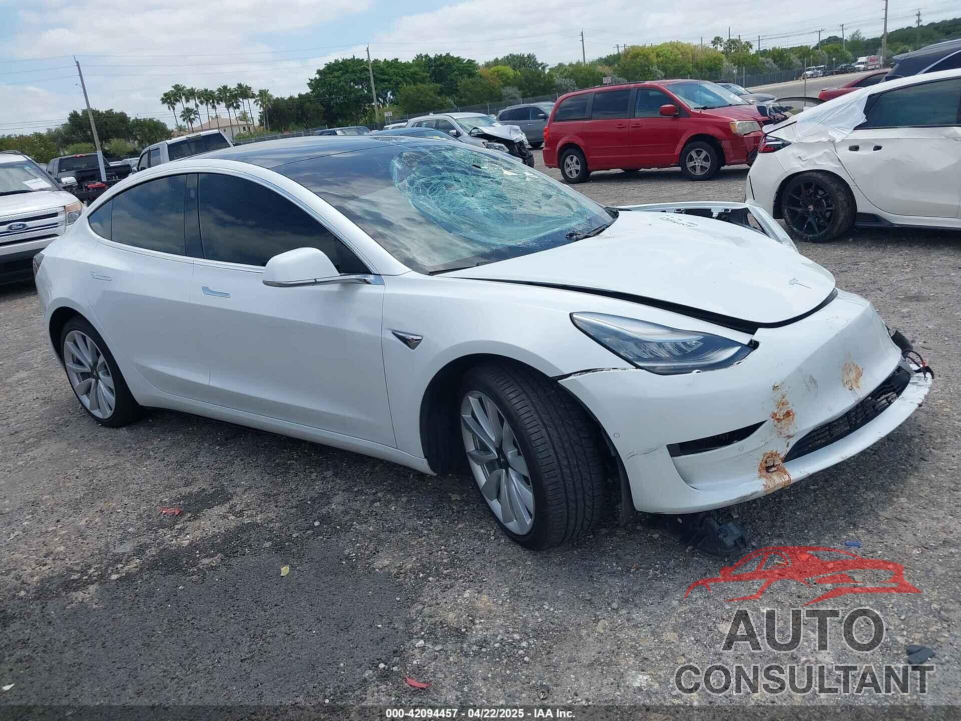 TESLA MODEL 3 2019 - 5YJ3E1EB1KF365760