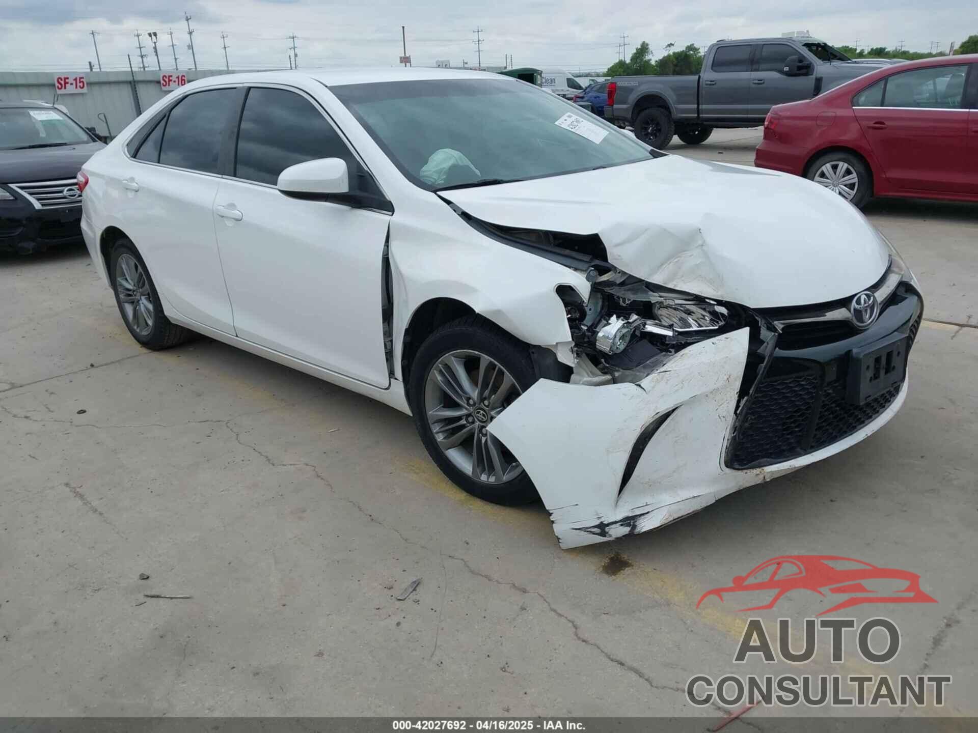 TOYOTA CAMRY 2017 - 4T1BF1FK4HU318371