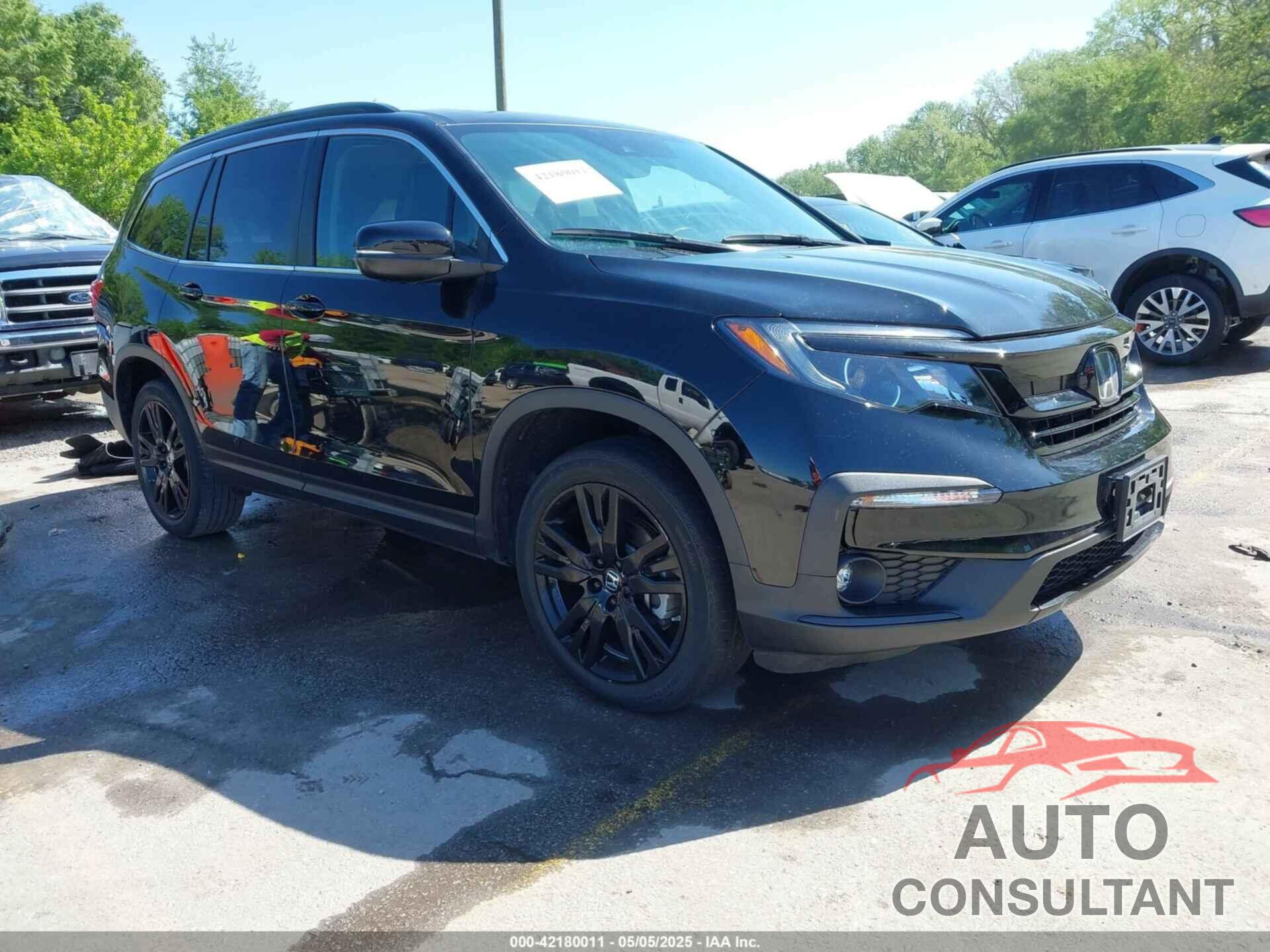 HONDA PILOT 2021 - 5FNYF6H29MB083526