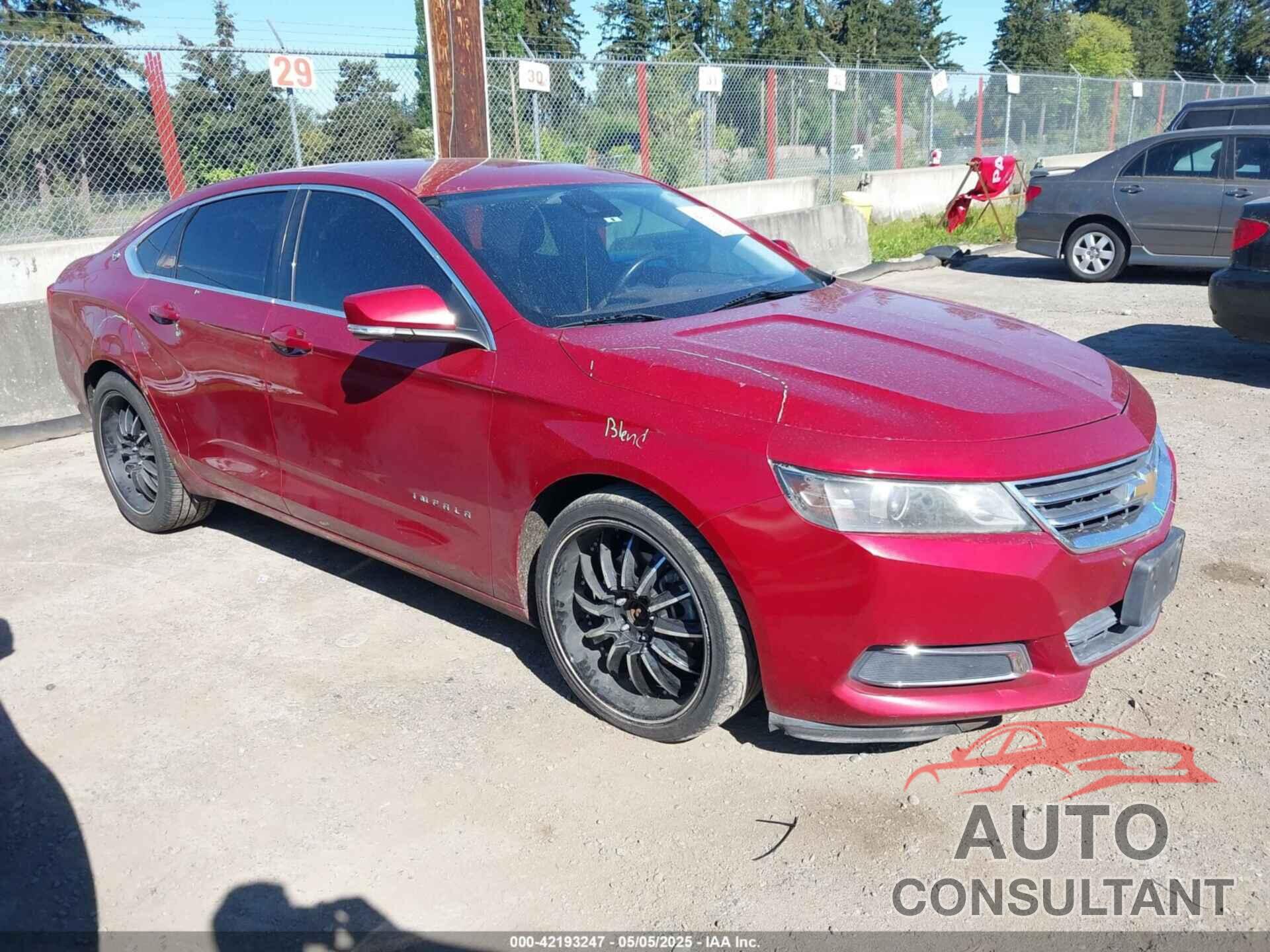 CHEVROLET IMPALA 2014 - 2G1135SR5E9192865