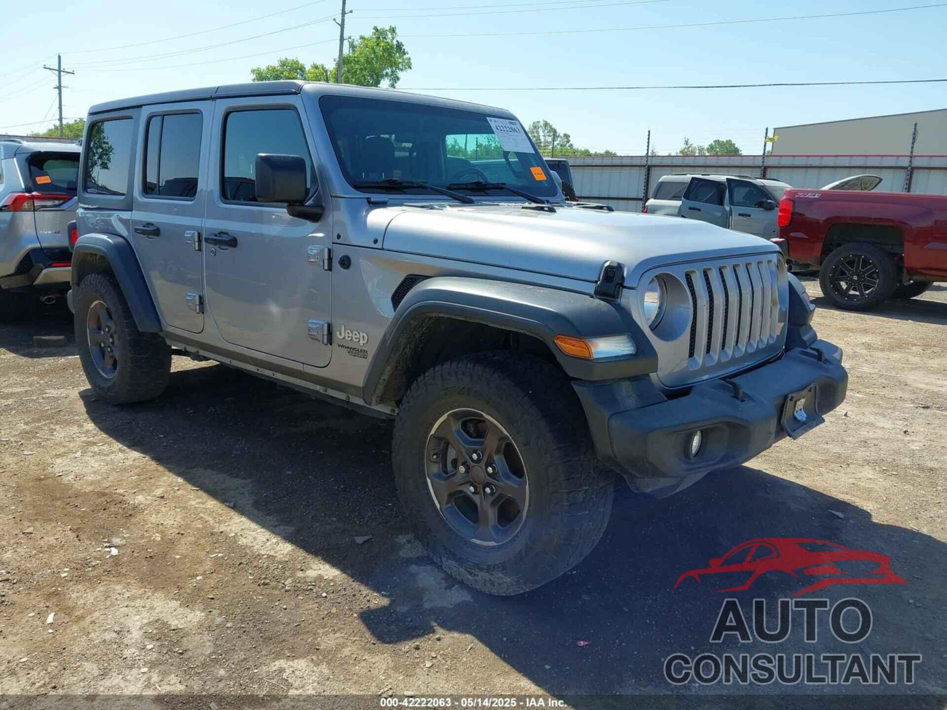 JEEP WRANGLER UNLIMITED 2020 - 1C4HJXDG6LW286440