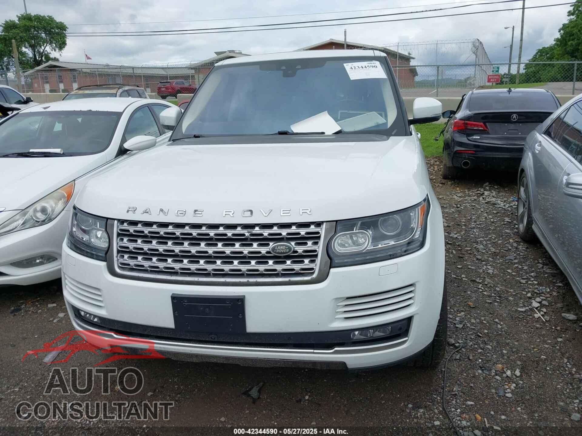 LAND ROVER RANGE ROVER 2017 - SALGS2FK2HA352914