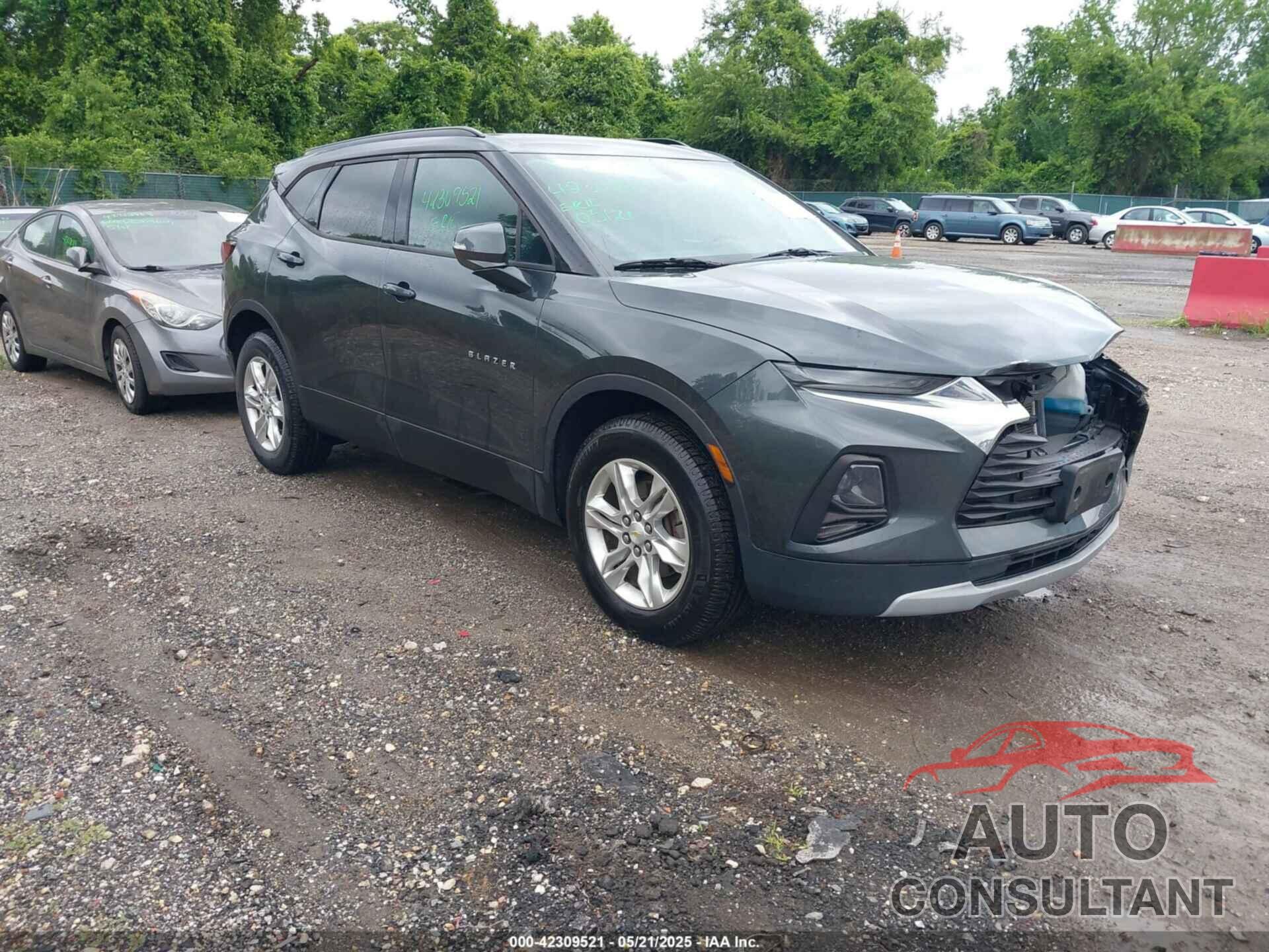 CHEVROLET BLAZER 2020 - 3GNKBBRA8LS572366