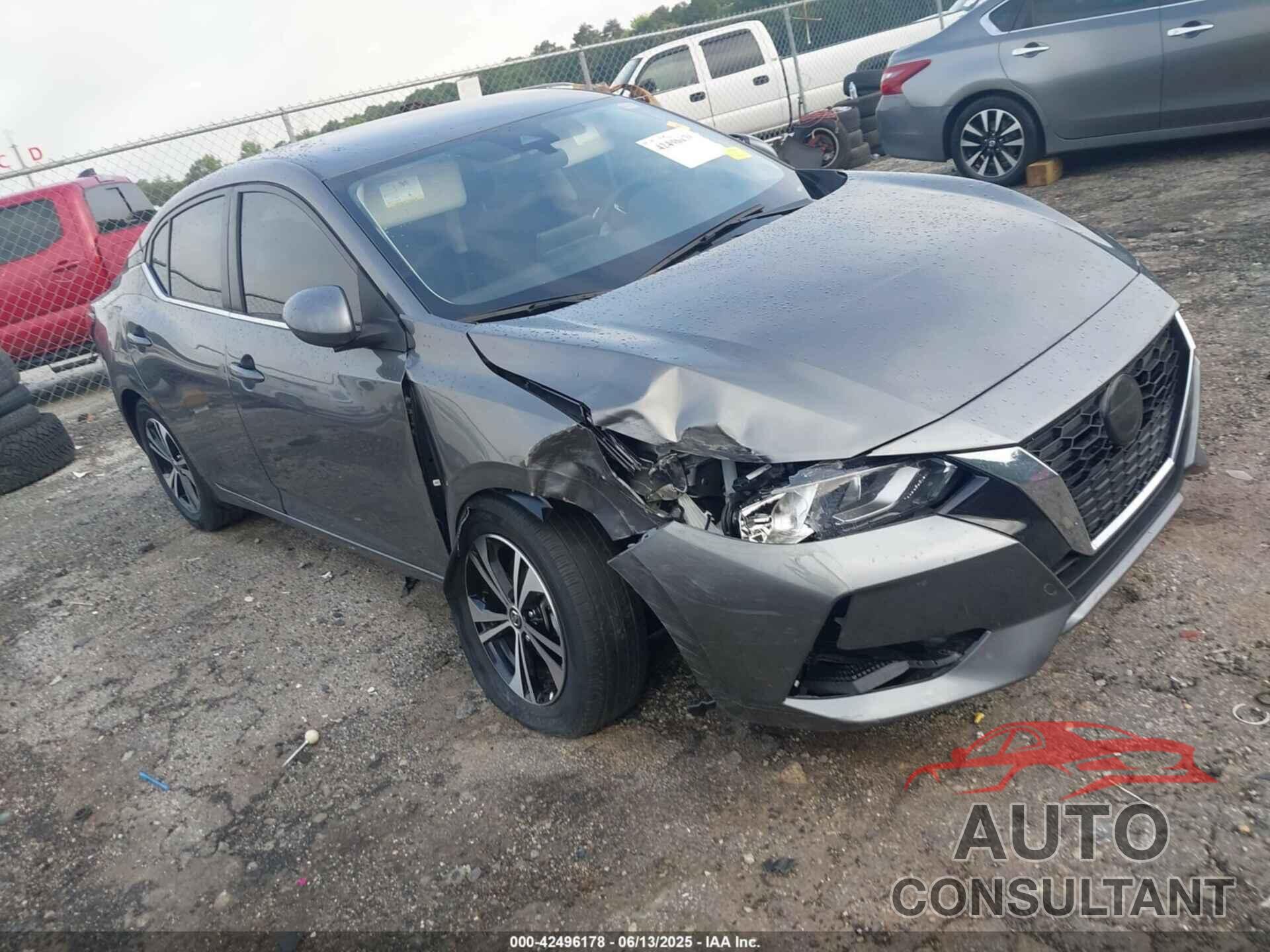 NISSAN SENTRA 2022 - 3N1AB8CV5NY317793
