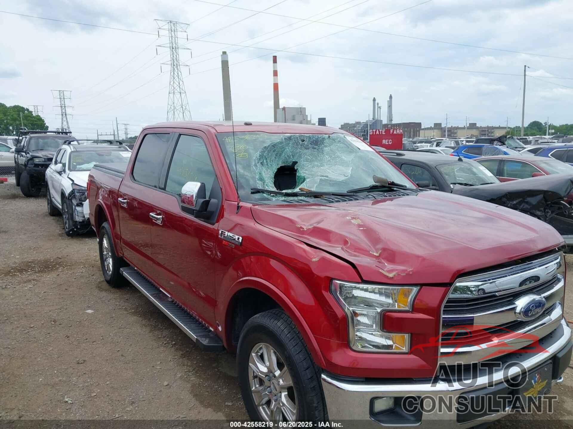 FORD F-150 2015 - 1FTEW1EFXFKD09477