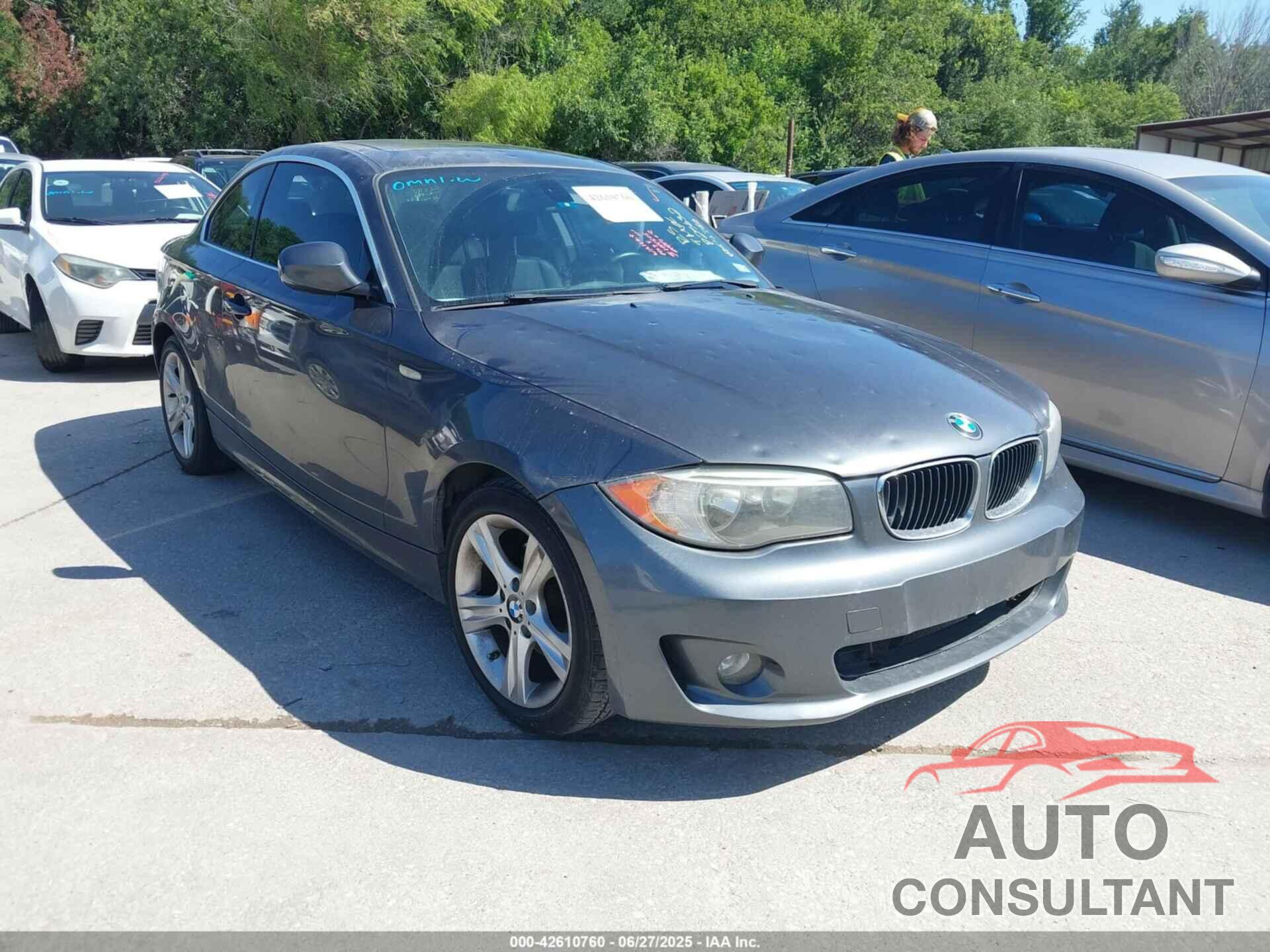BMW 128I 2013 - WBAUP7C57DVP25632