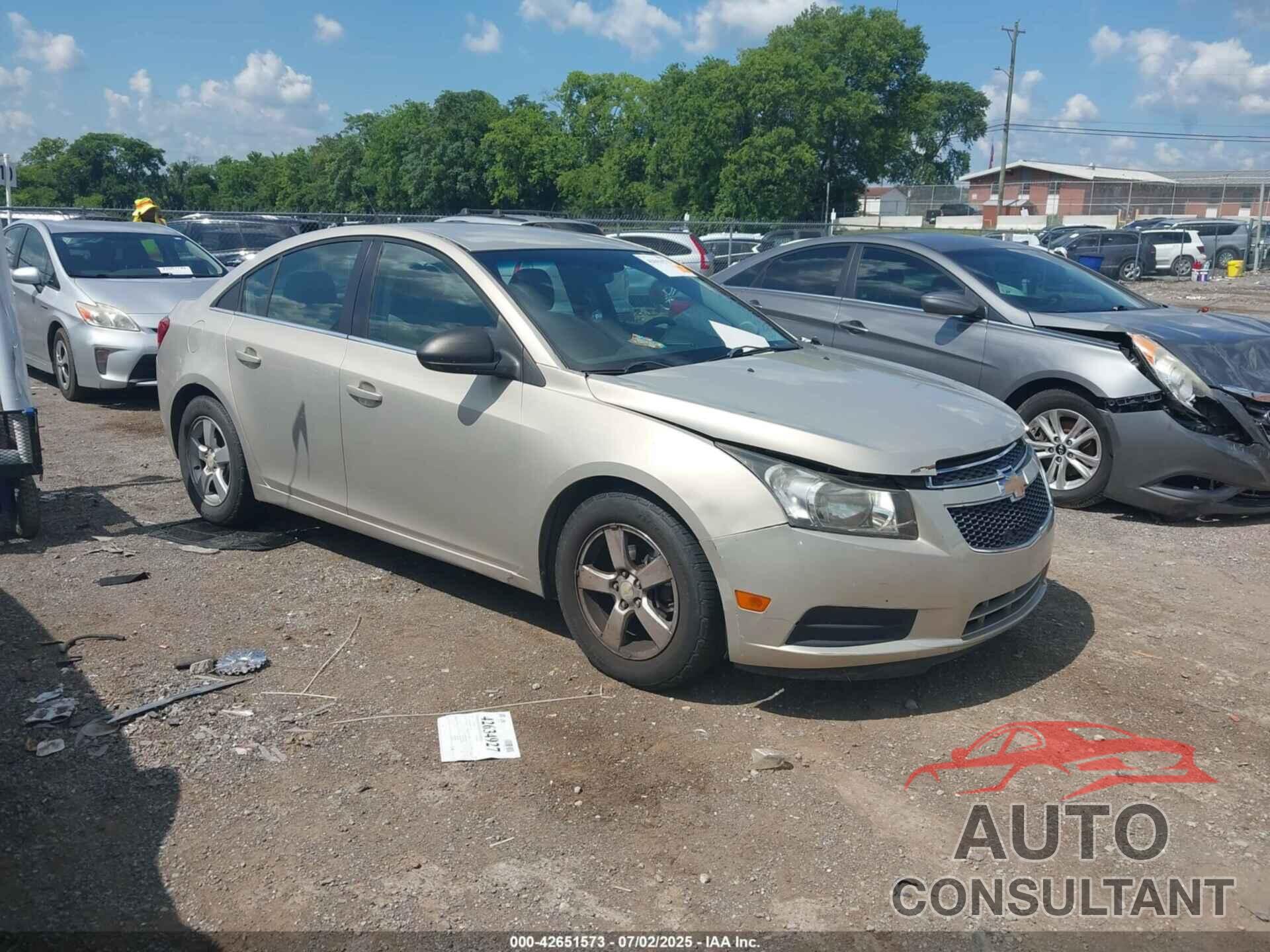 CHEVROLET CRUZE 2012 - 1G1PC5SH5C7210751