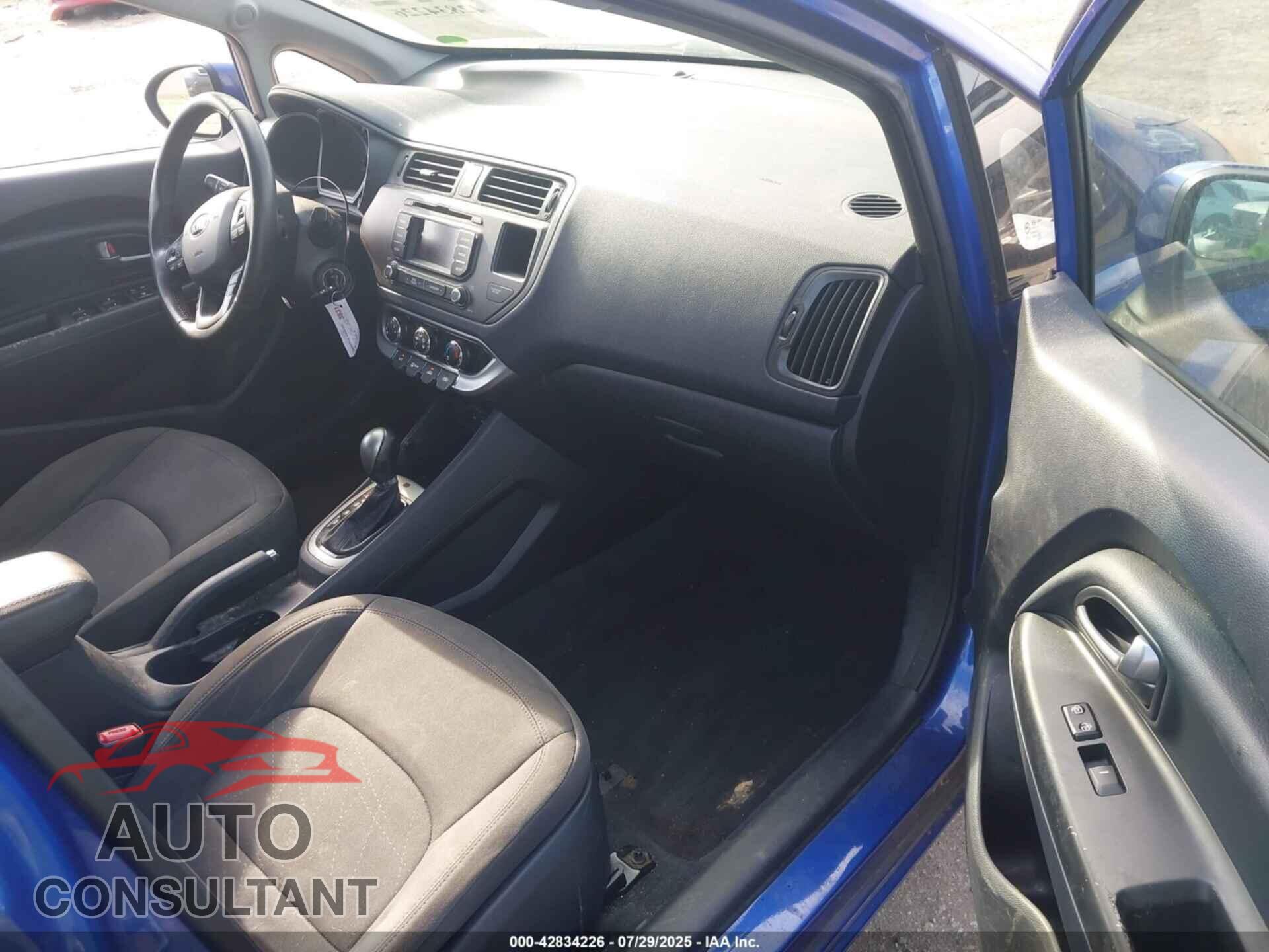 KIA RIO 2013 - KNADN5A30D6157018