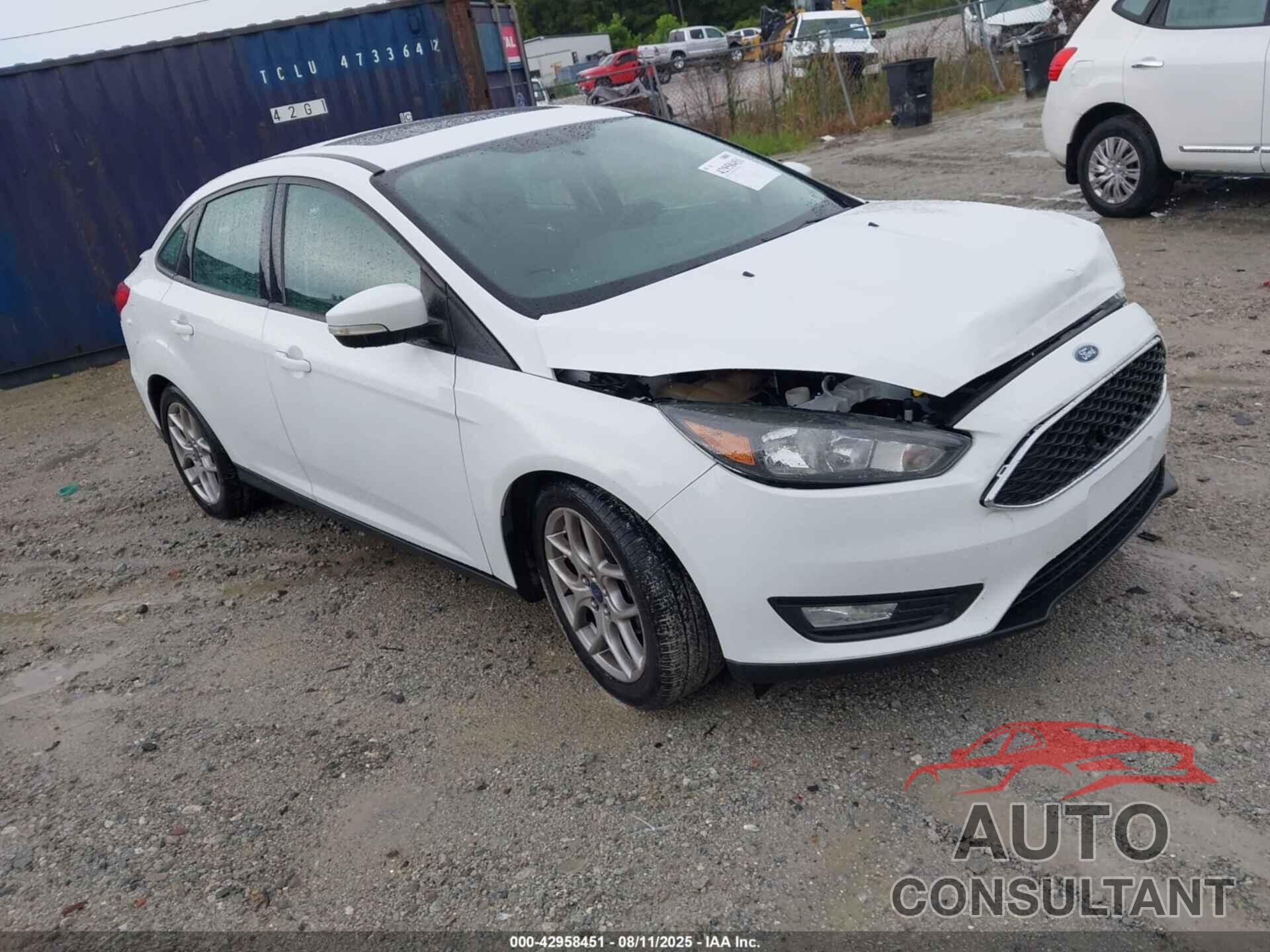 FORD FOCUS 2015 - 1FADP3F25FL201025