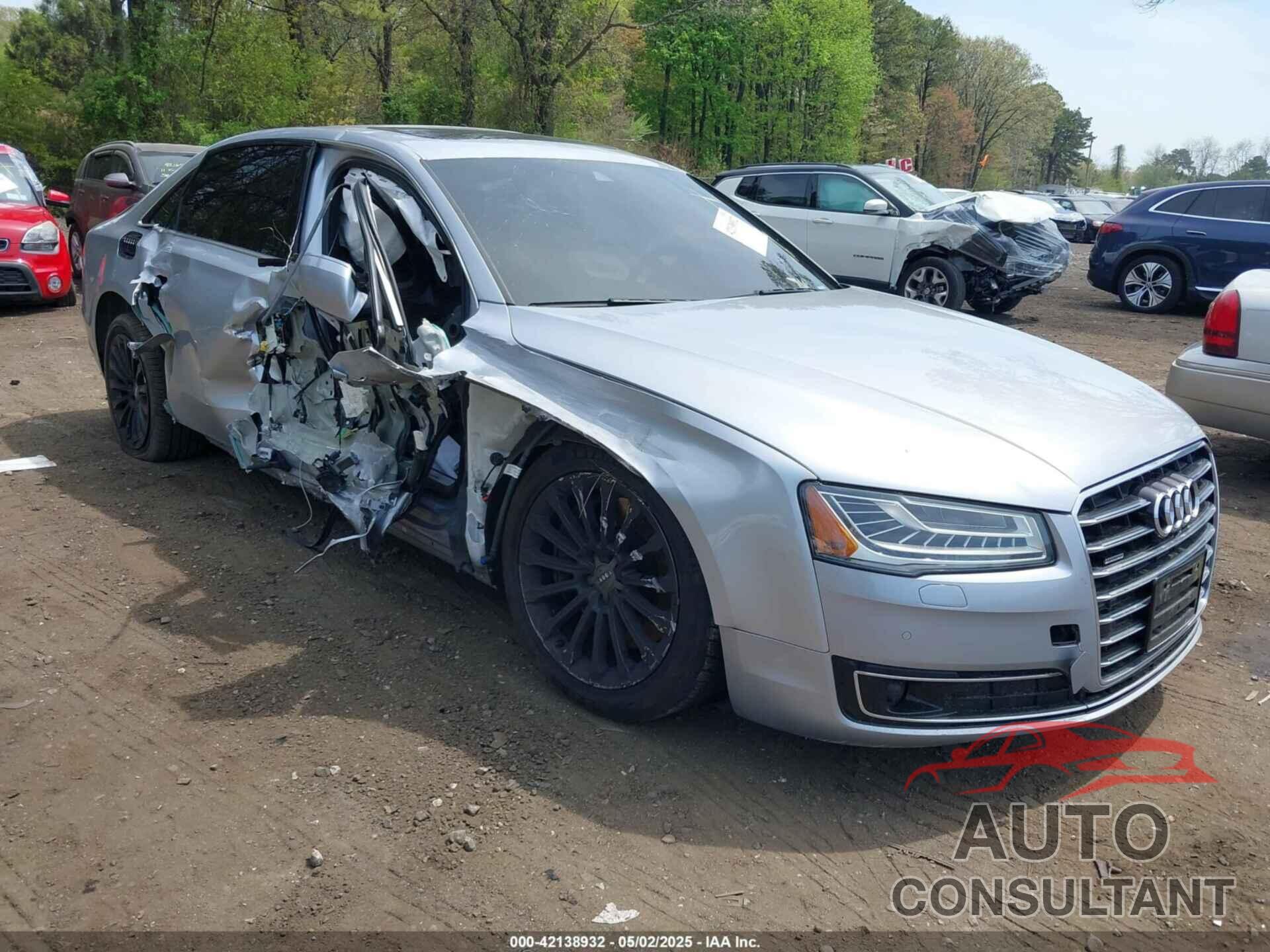 AUDI A8 L 2015 - WAU32AFD2FN038880