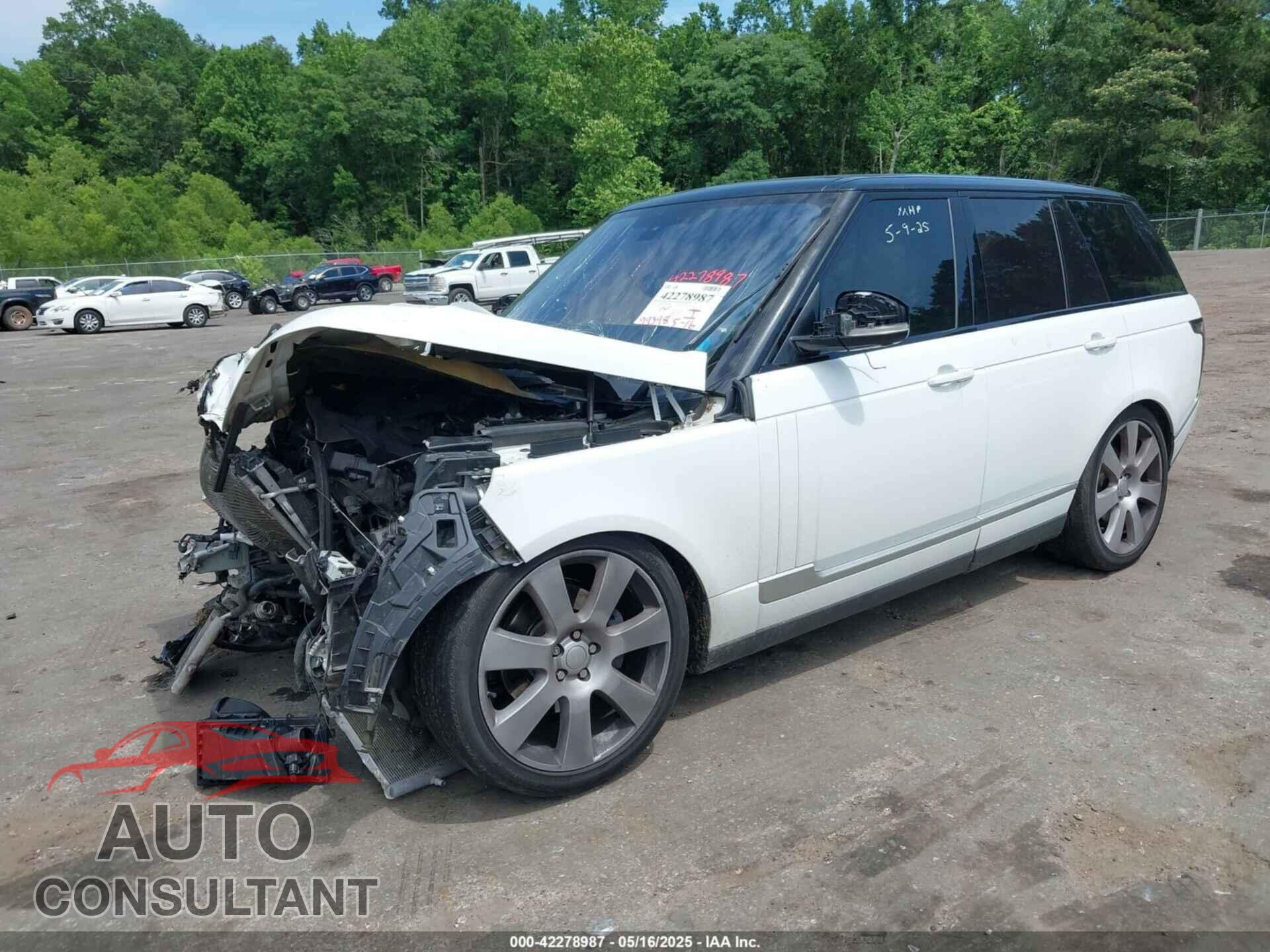 LAND ROVER RANGE ROVER 2015 - SALGS2VF0FA239075