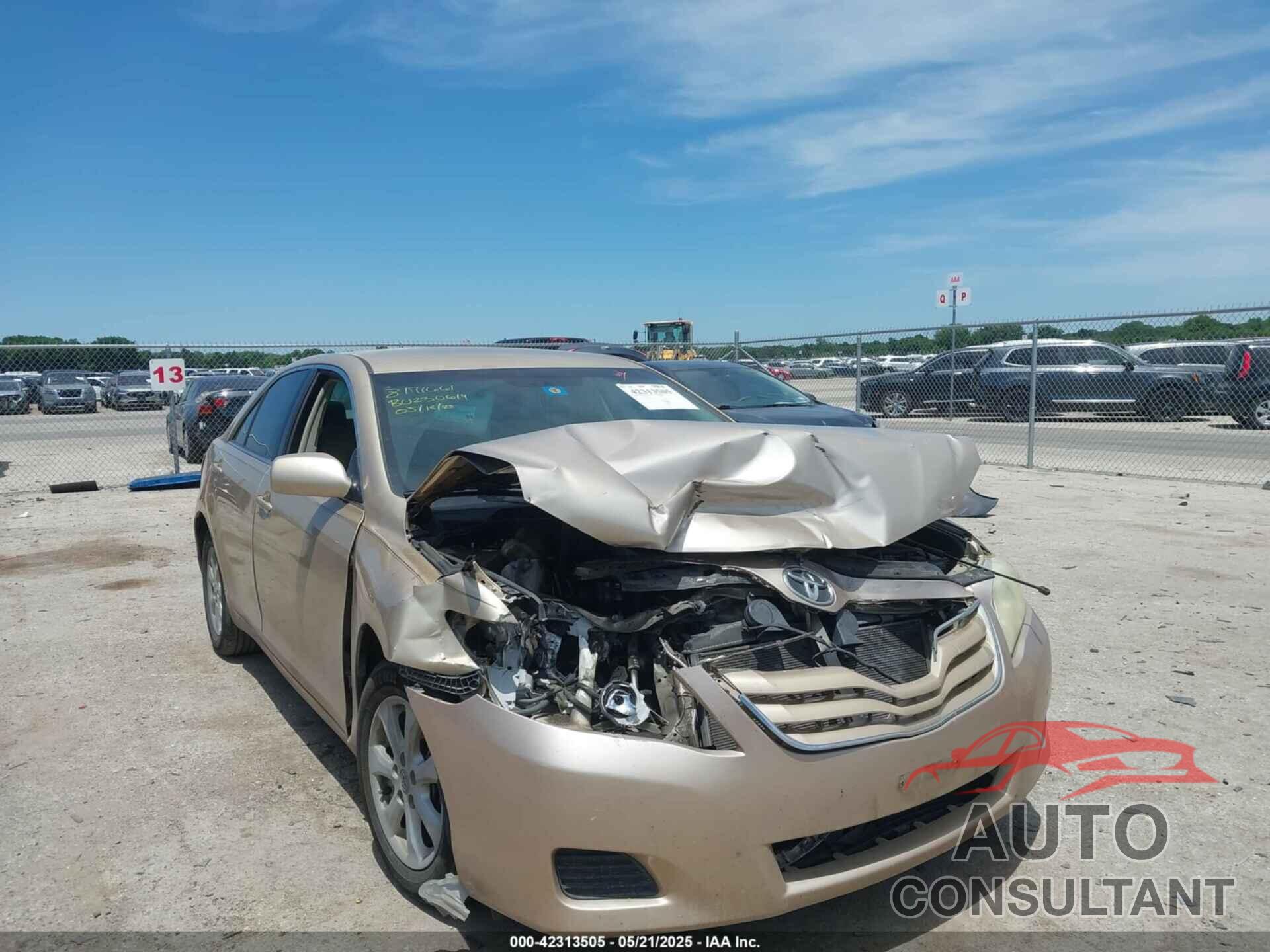 TOYOTA CAMRY 2011 - 4T1BF3EK7BU230614