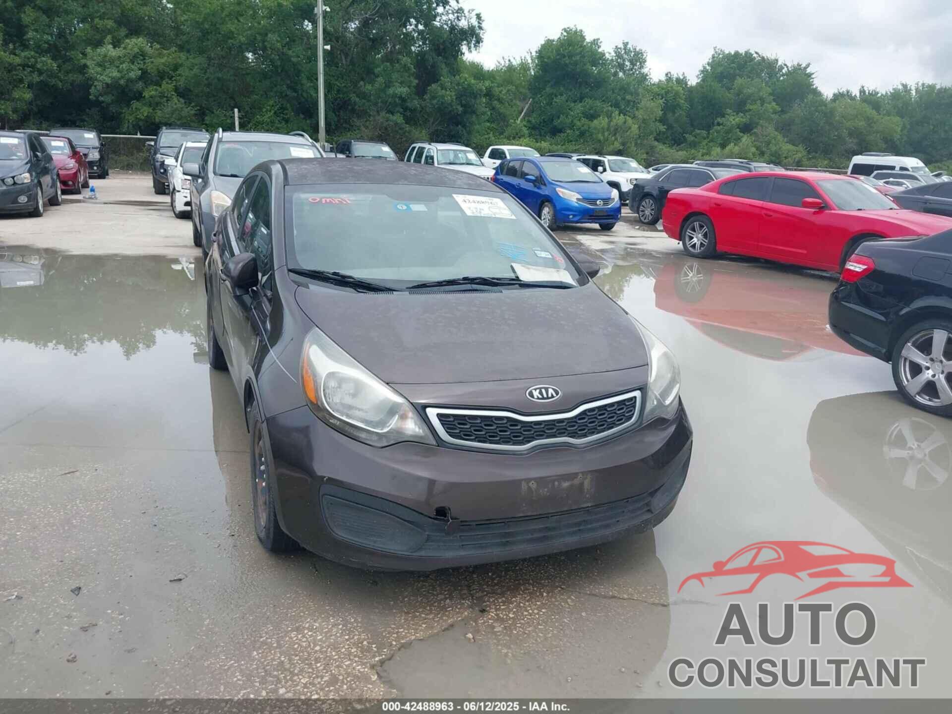 KIA RIO 2013 - KNADN4A33D6125111