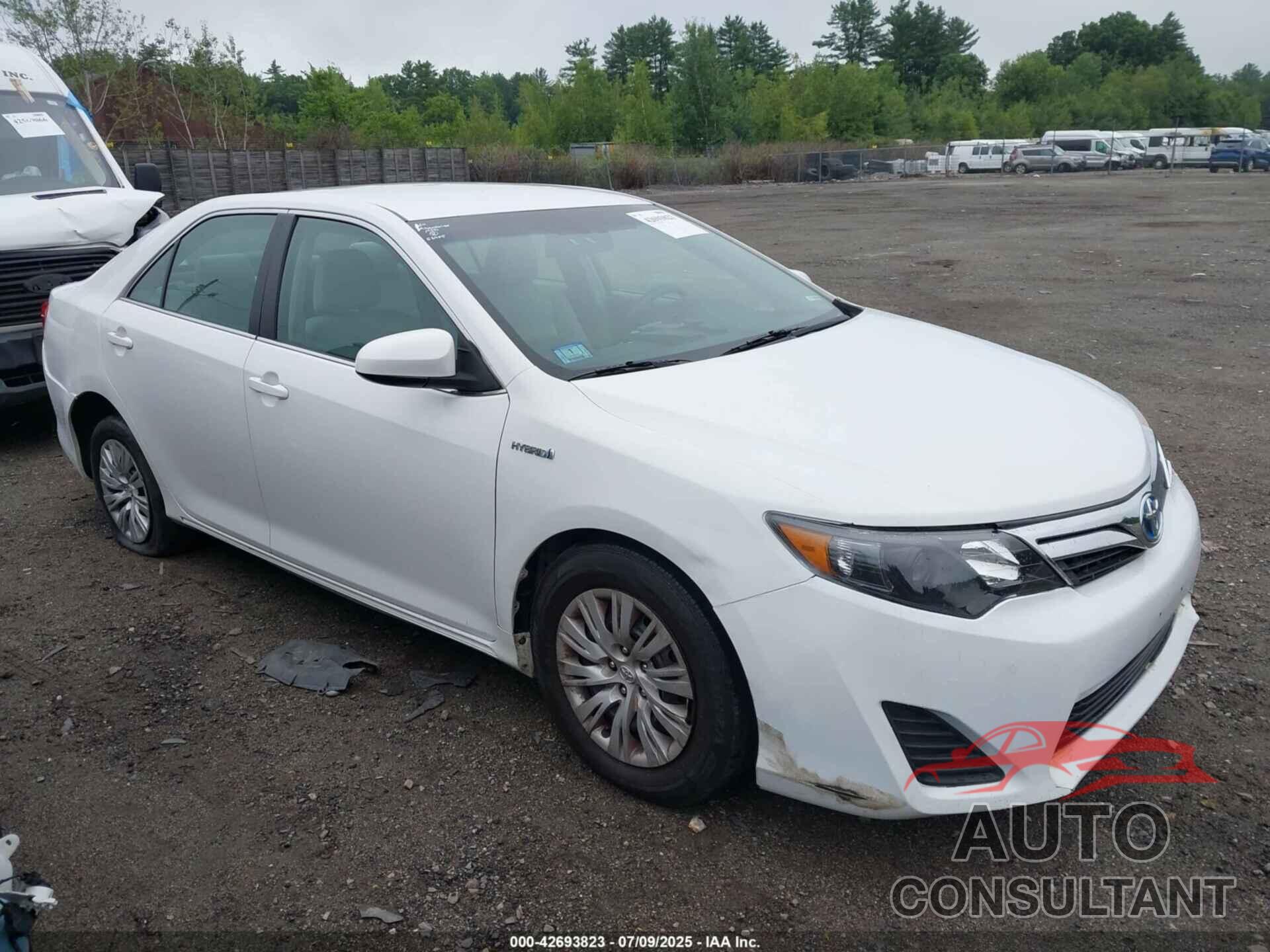 TOYOTA CAMRY HYBRID 2014 - 4T1BD1FK8EU111113