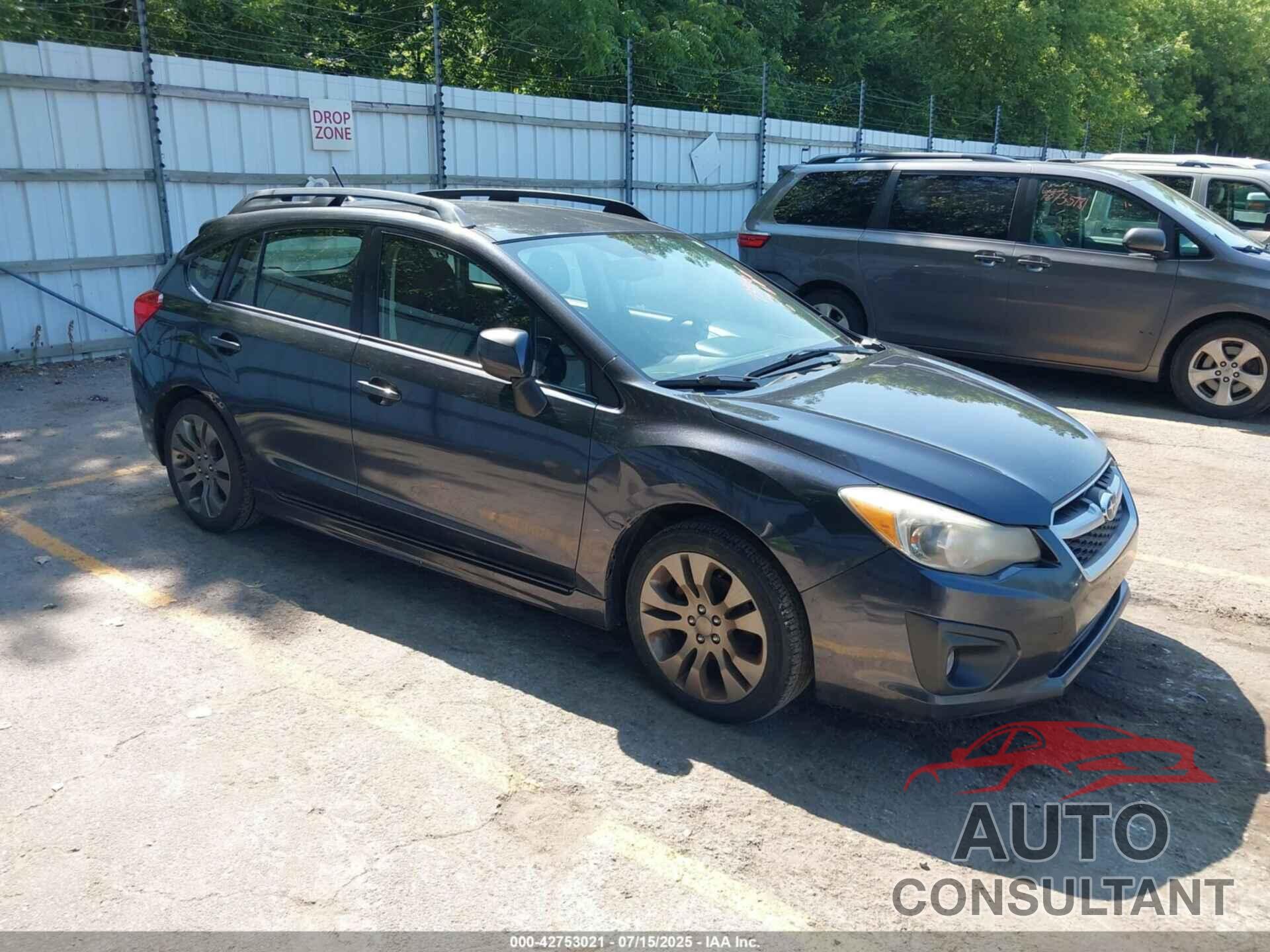 SUBARU IMPREZA 2012 - JF1GPAL69CH239140