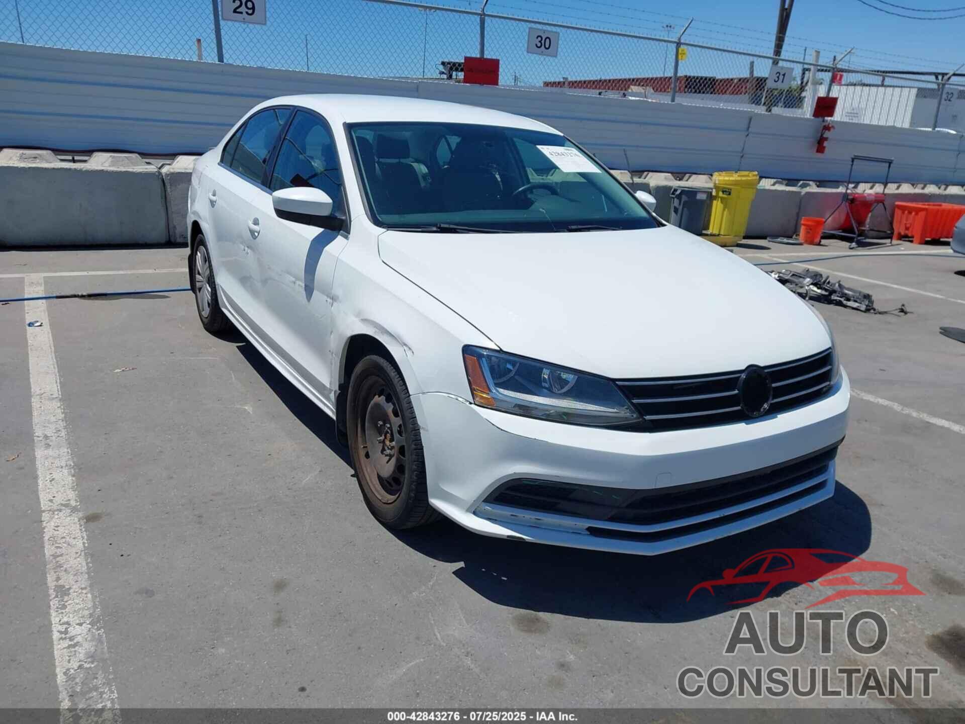 VOLKSWAGEN JETTA 2017 - 3VW2B7AJ0HM295254