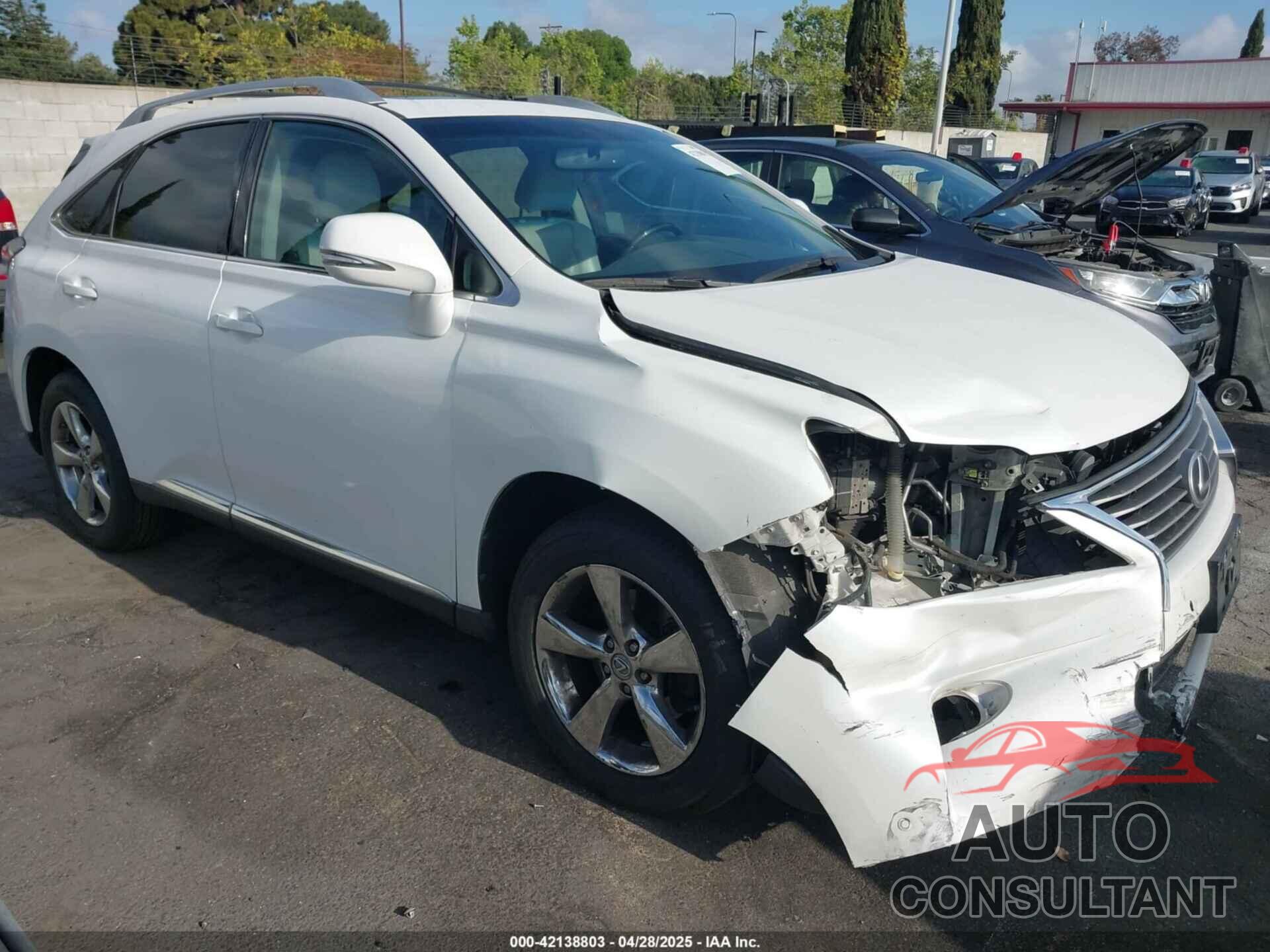 LEXUS RX 350 2013 - 2T2ZK1BA3DC097179
