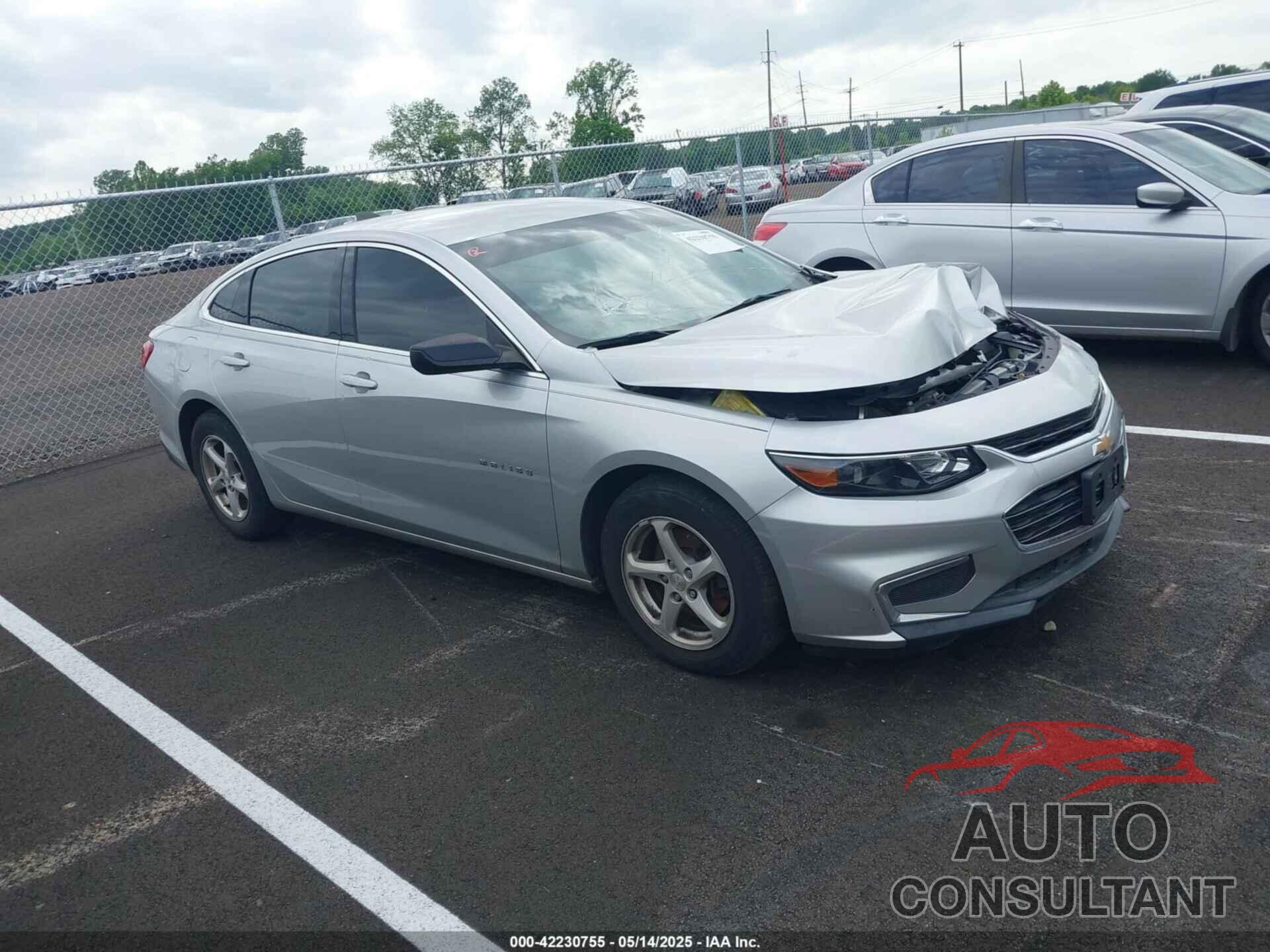 CHEVROLET MALIBU 2018 - 1G1ZB5ST2JF168901