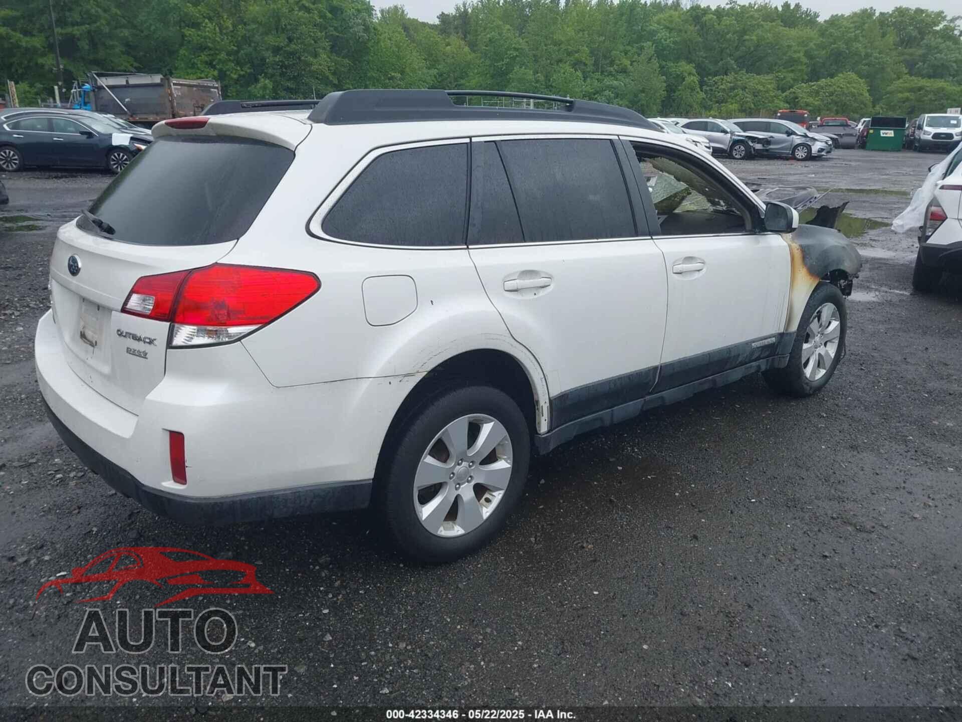 SUBARU OUTBACK 2012 - 4S4BRBCCXC3302961