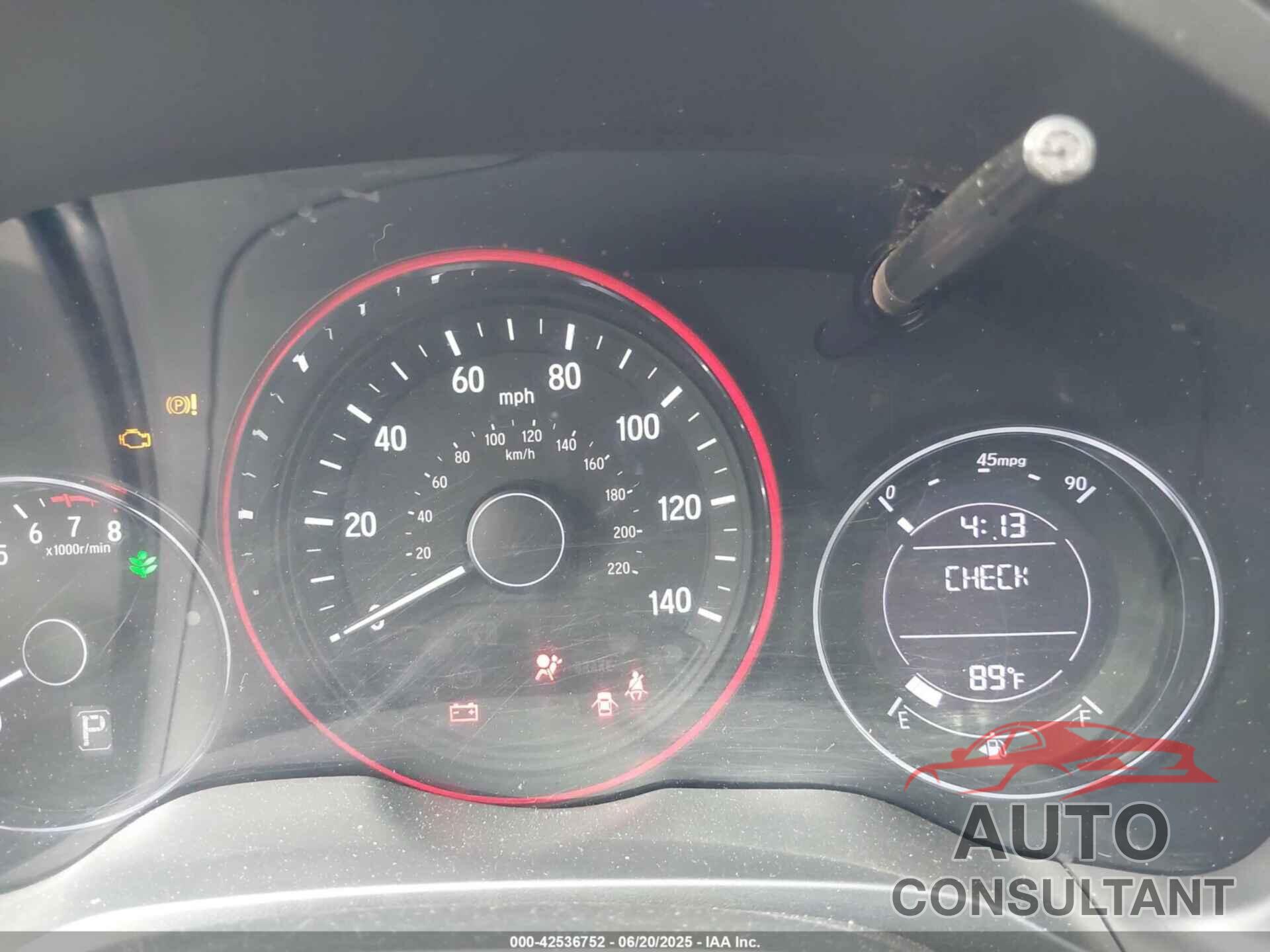 HONDA HR-V 2019 - 3CZRU6H37KG713824