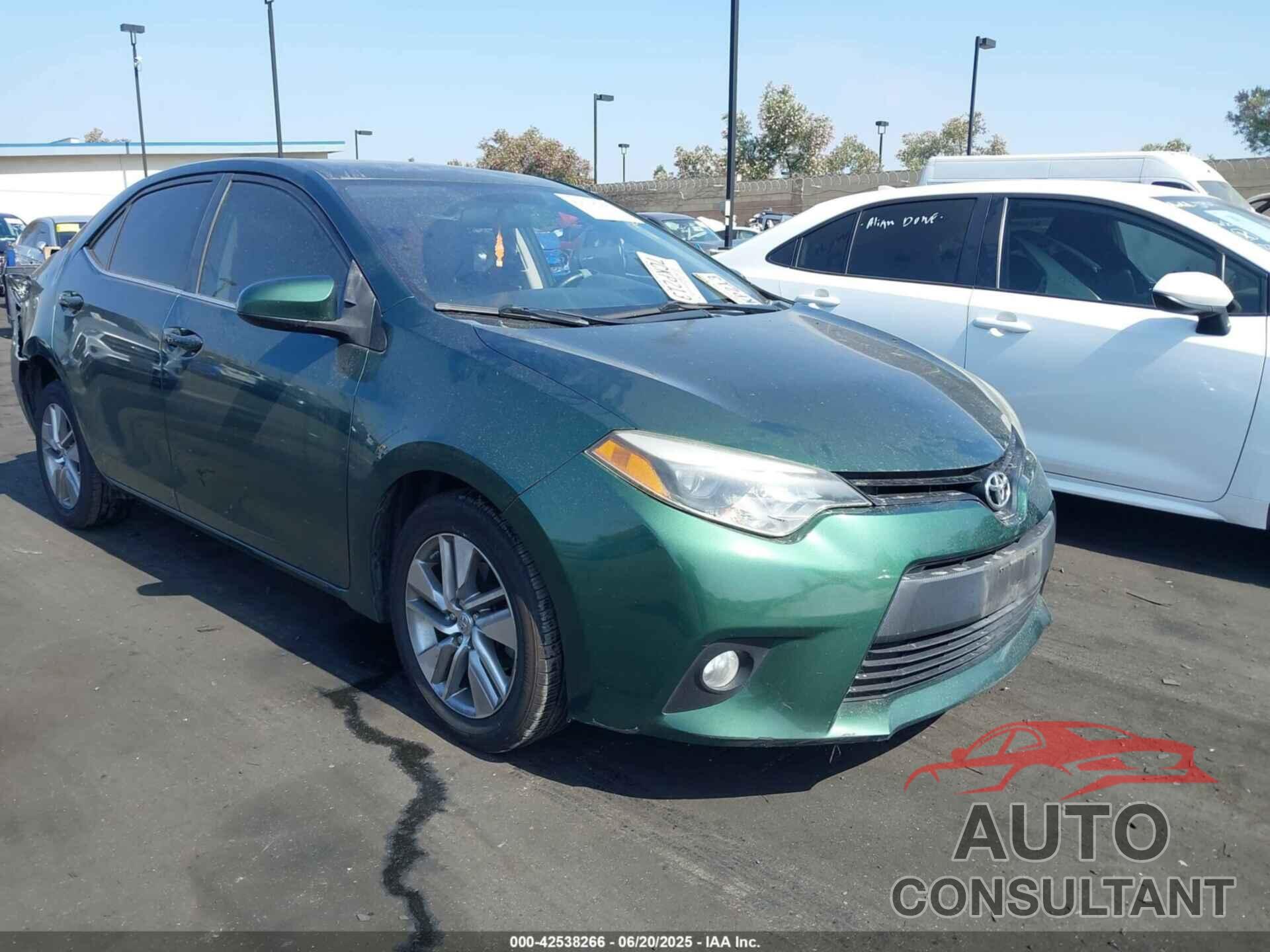 TOYOTA COROLLA 2014 - 5YFBPRHE4EP013002
