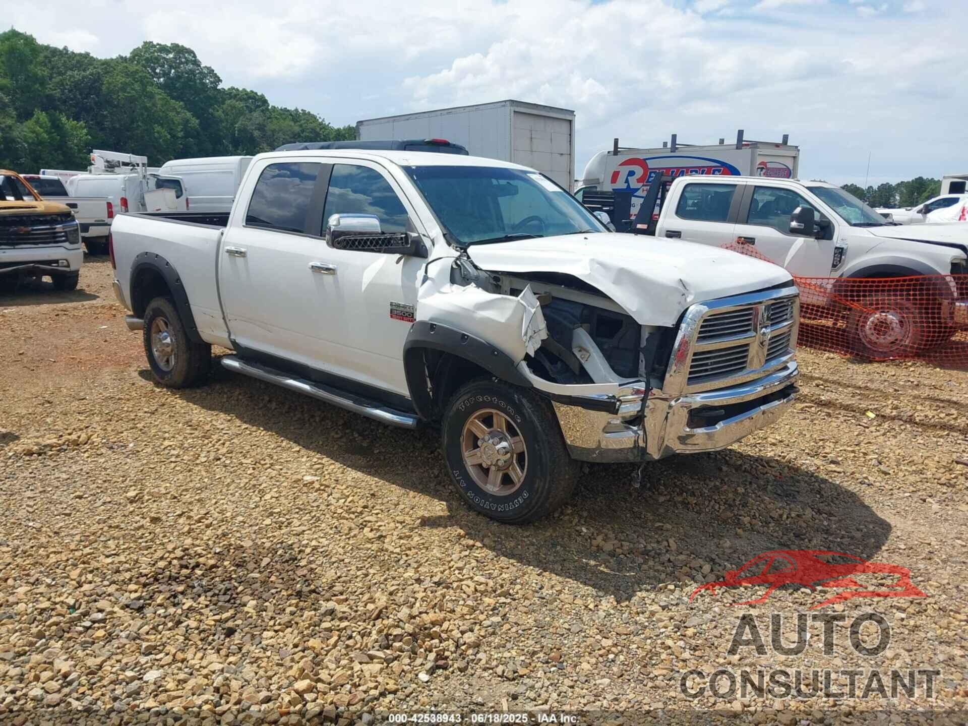 DODGE RAM 3500 2010 - 3D73Y3CL7AG164703