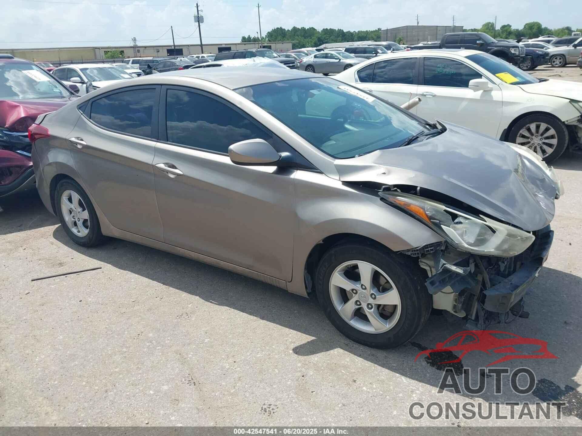 HYUNDAI ELANTRA 2014 - 5NPDH4AE6EH479207