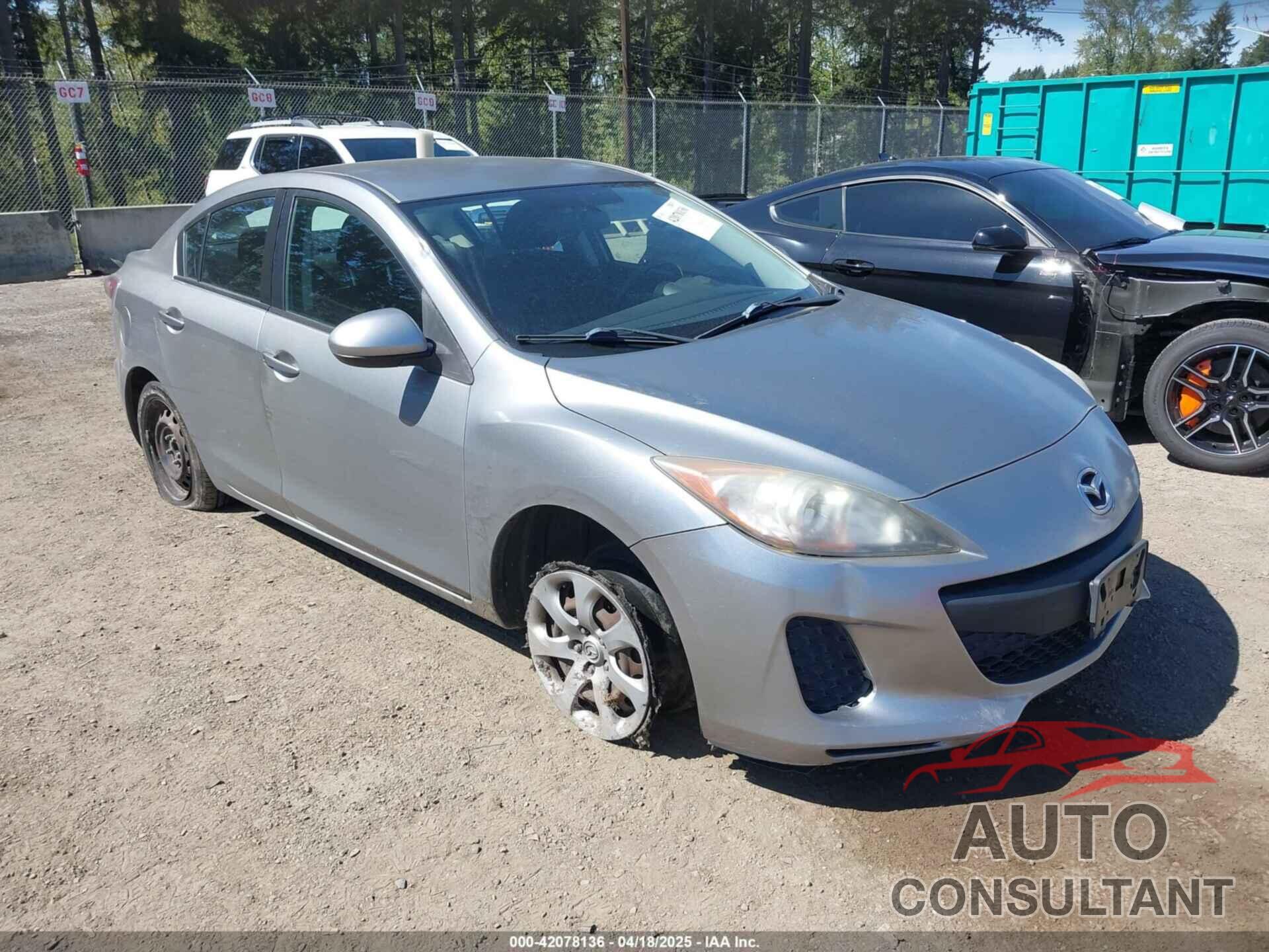 MAZDA MAZDA3 2013 - JM1BL1TGXD1703376