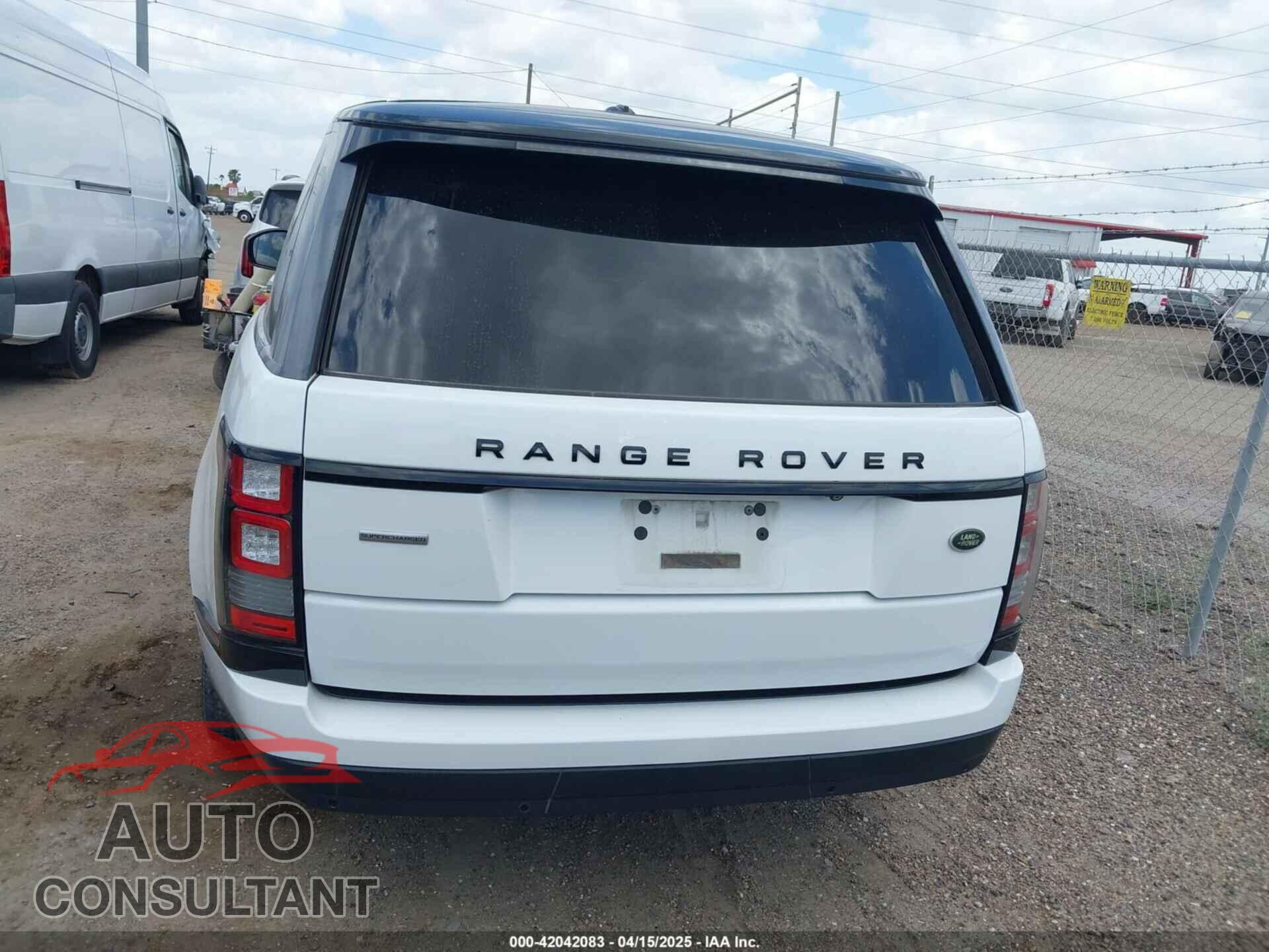 LAND ROVER RANGE ROVER 2015 - SALGS3TF8FA204406