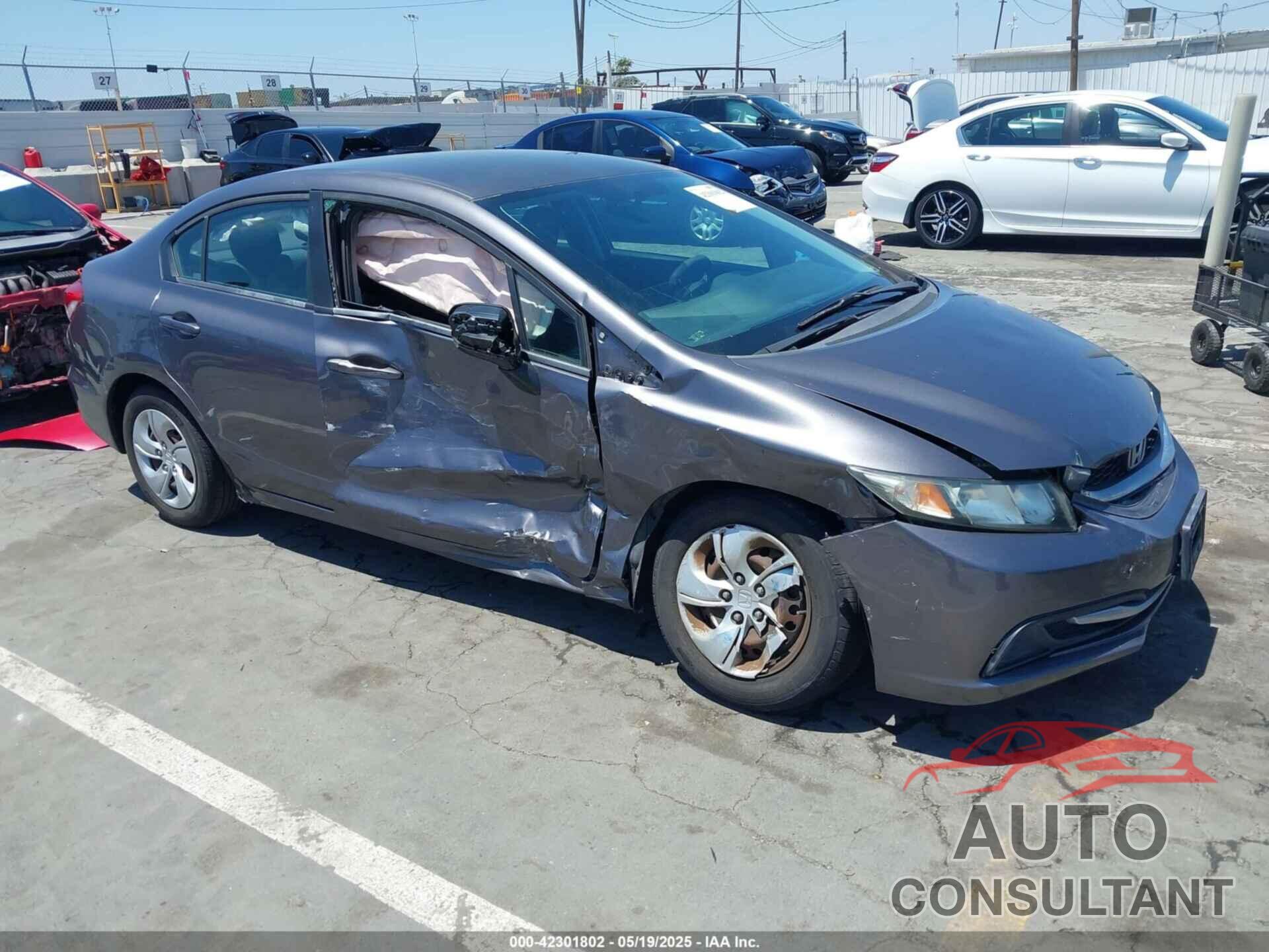 HONDA CIVIC 2014 - 19XFB2F58EE269638