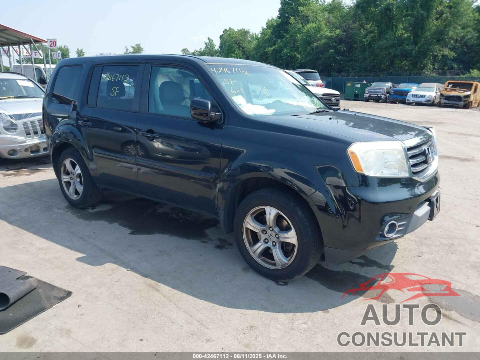 HONDA PILOT 2015 - 5FNYF4H55FB003267