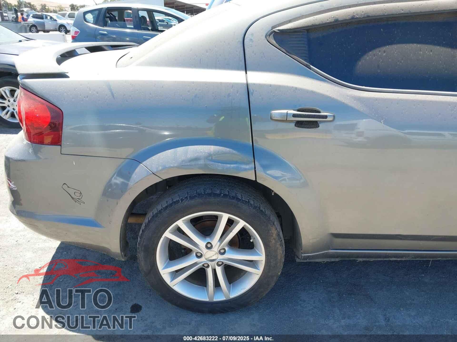 DODGE AVENGER 2012 - 1C3CDZAG4CN280924