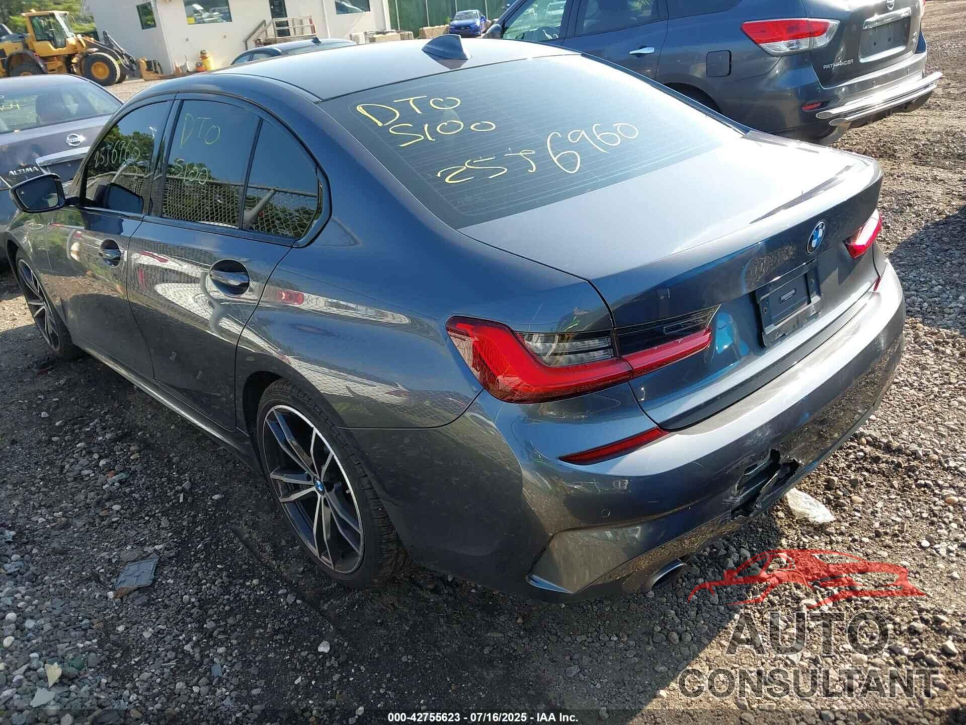 BMW 330I 2021 - 3MW5R7J01M8B78737
