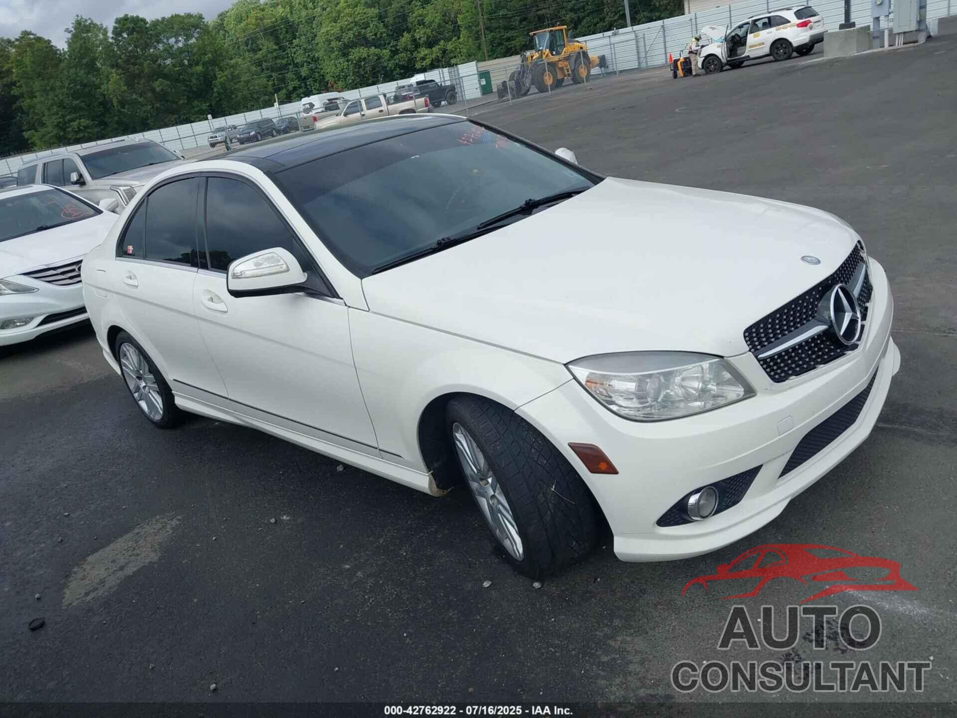 MERCEDES-BENZ C 300 2009 - WDDGF81X99F216226